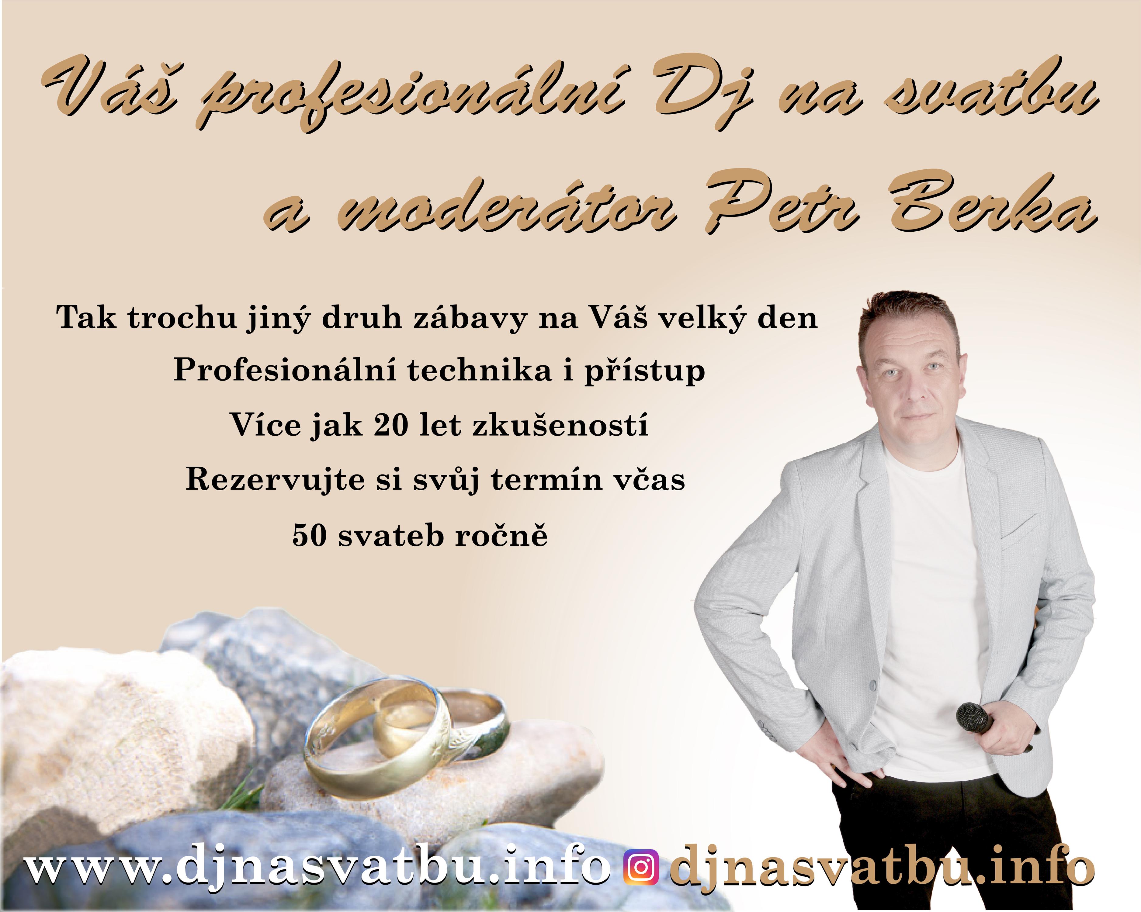 DJ a moderátor Petr Berka foto 2