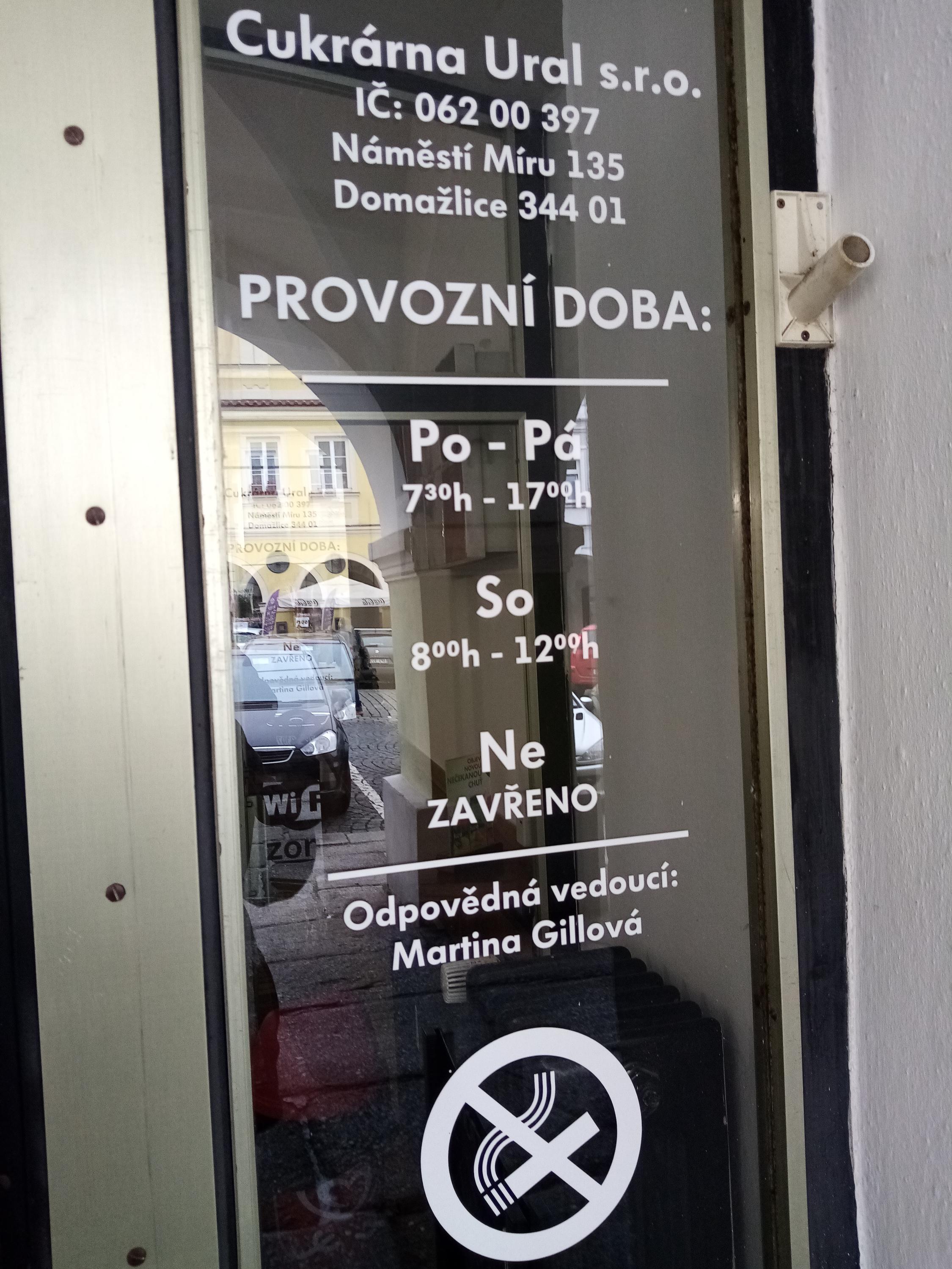 CUKRÁRNA URAL s.r.o. foto 2