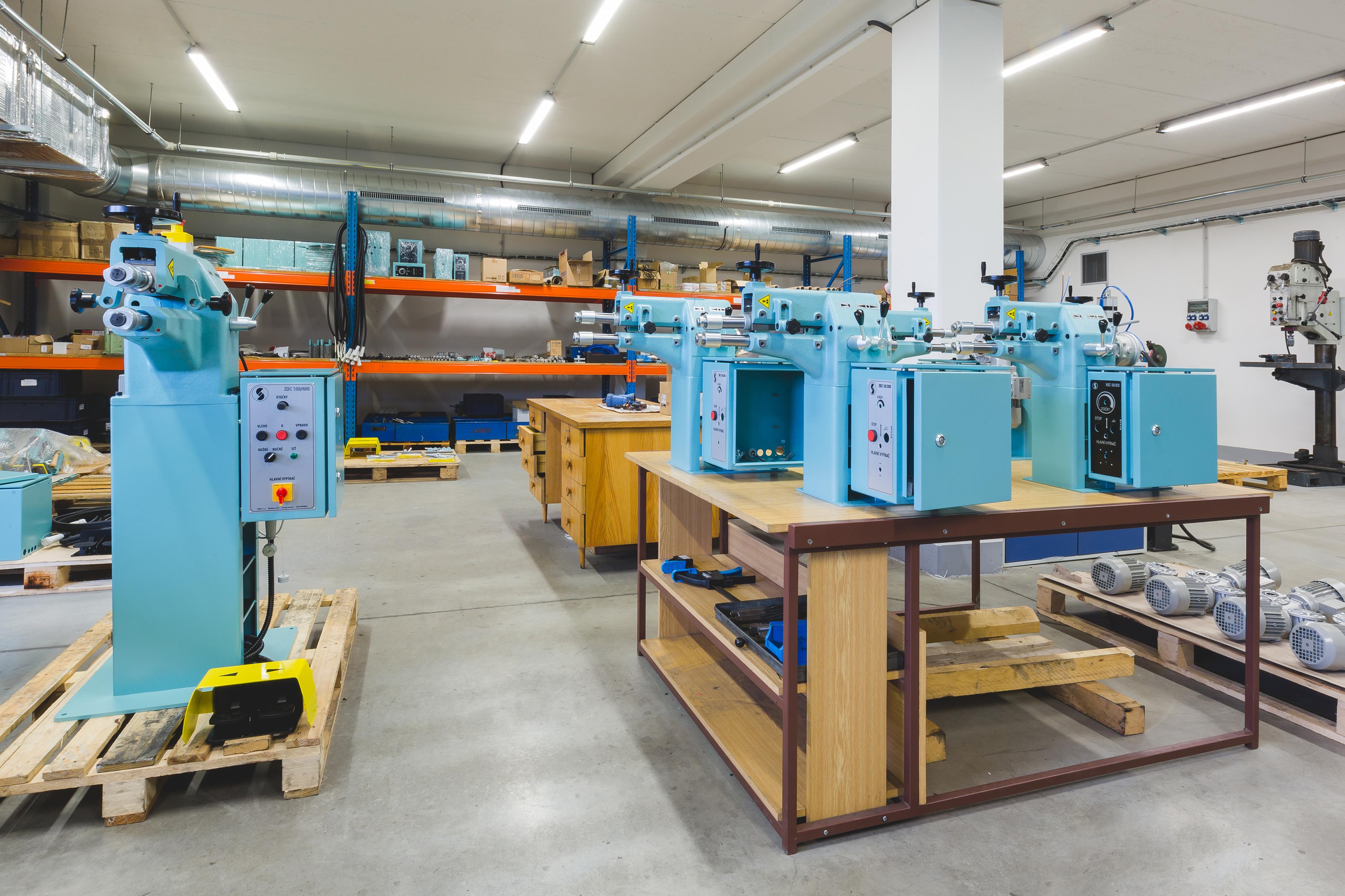 Motorické signovačky pro tváření plechu do tl. 3mm