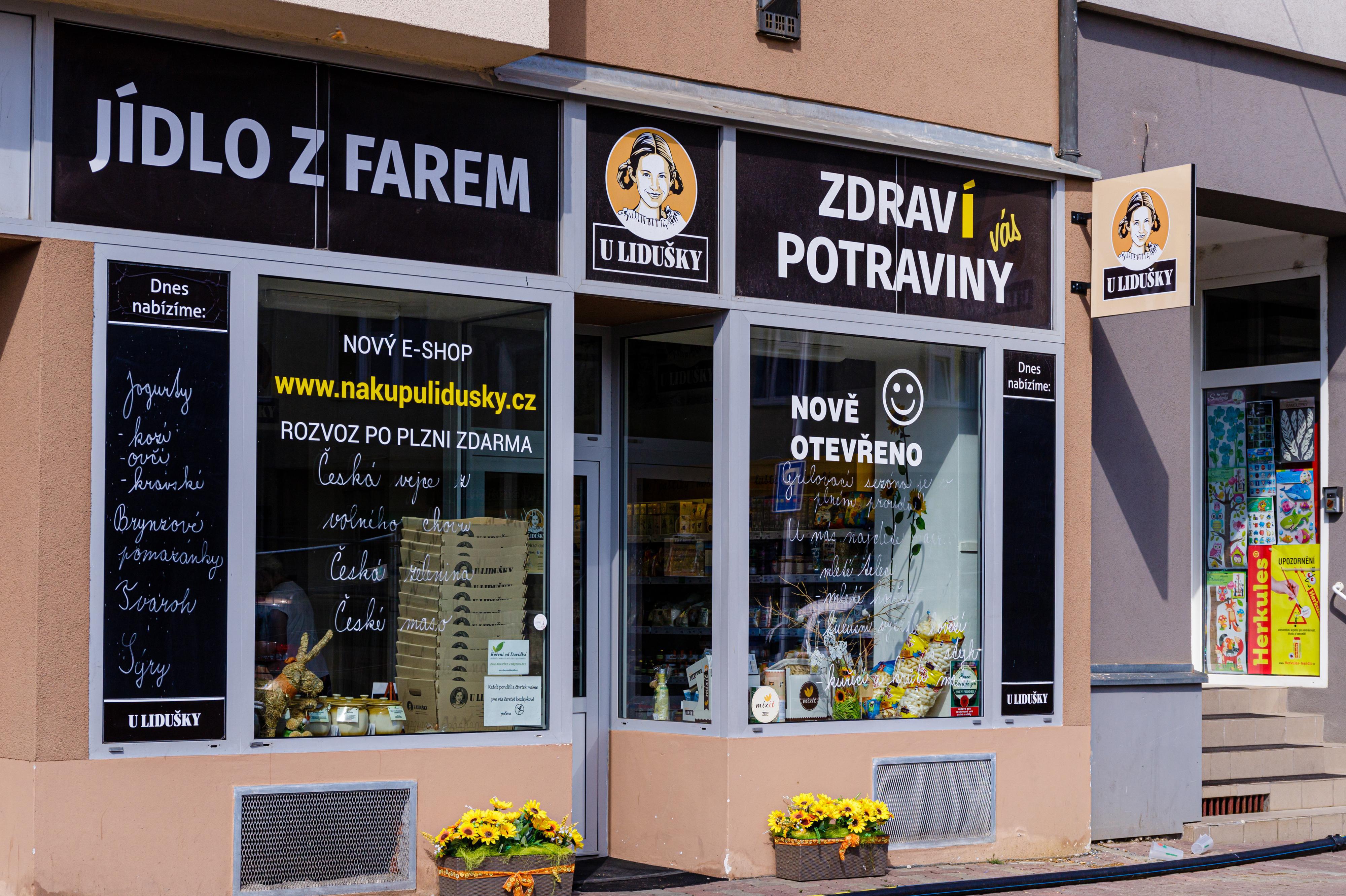 Farmářský obchod U Lidušky