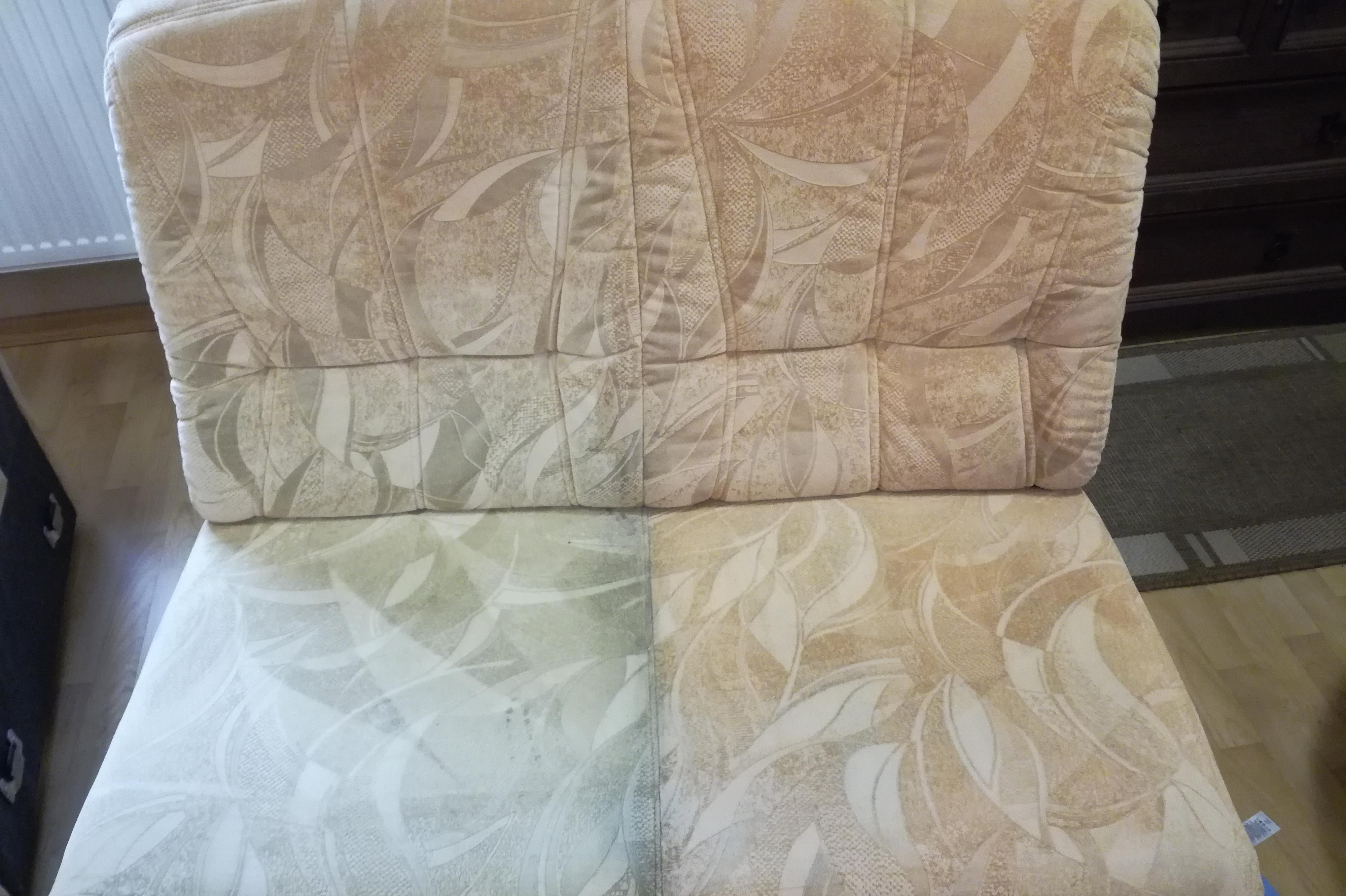 Čištění sedacích souprav