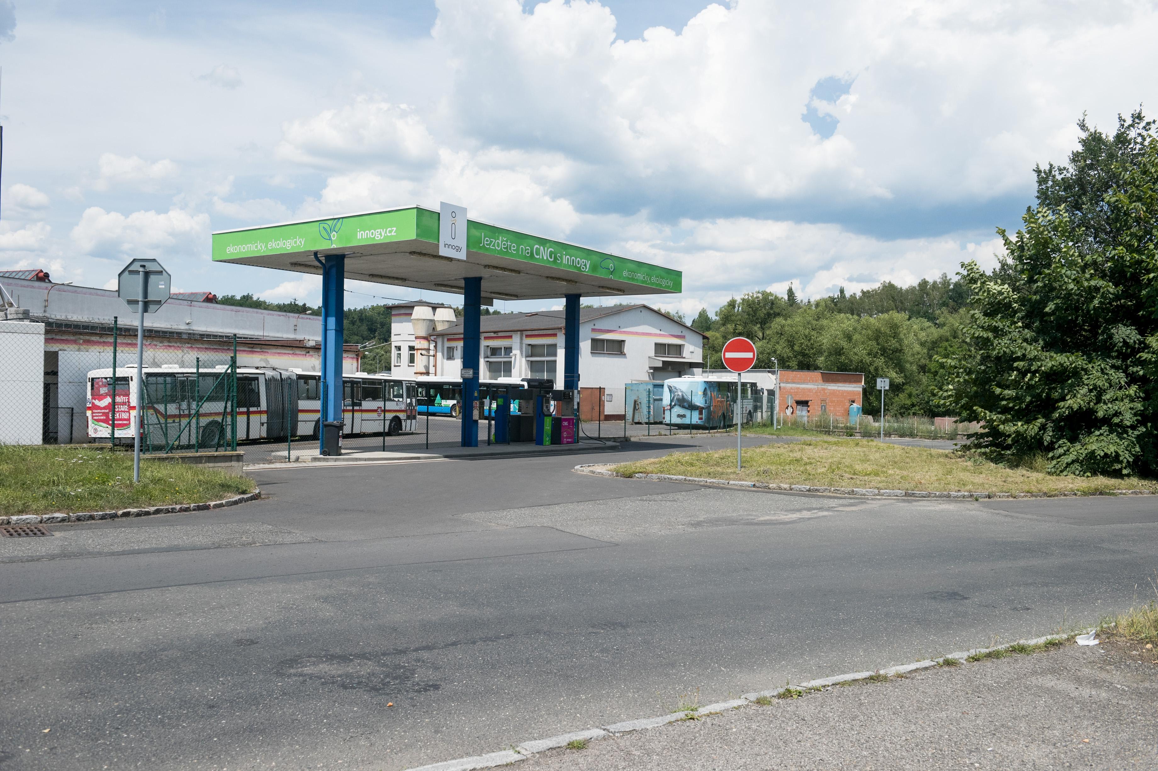 innogy plnicí stanice CNG foto 1