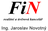 logo Jaroslav Novotný, FiN, realitní a úvěrová kancelář