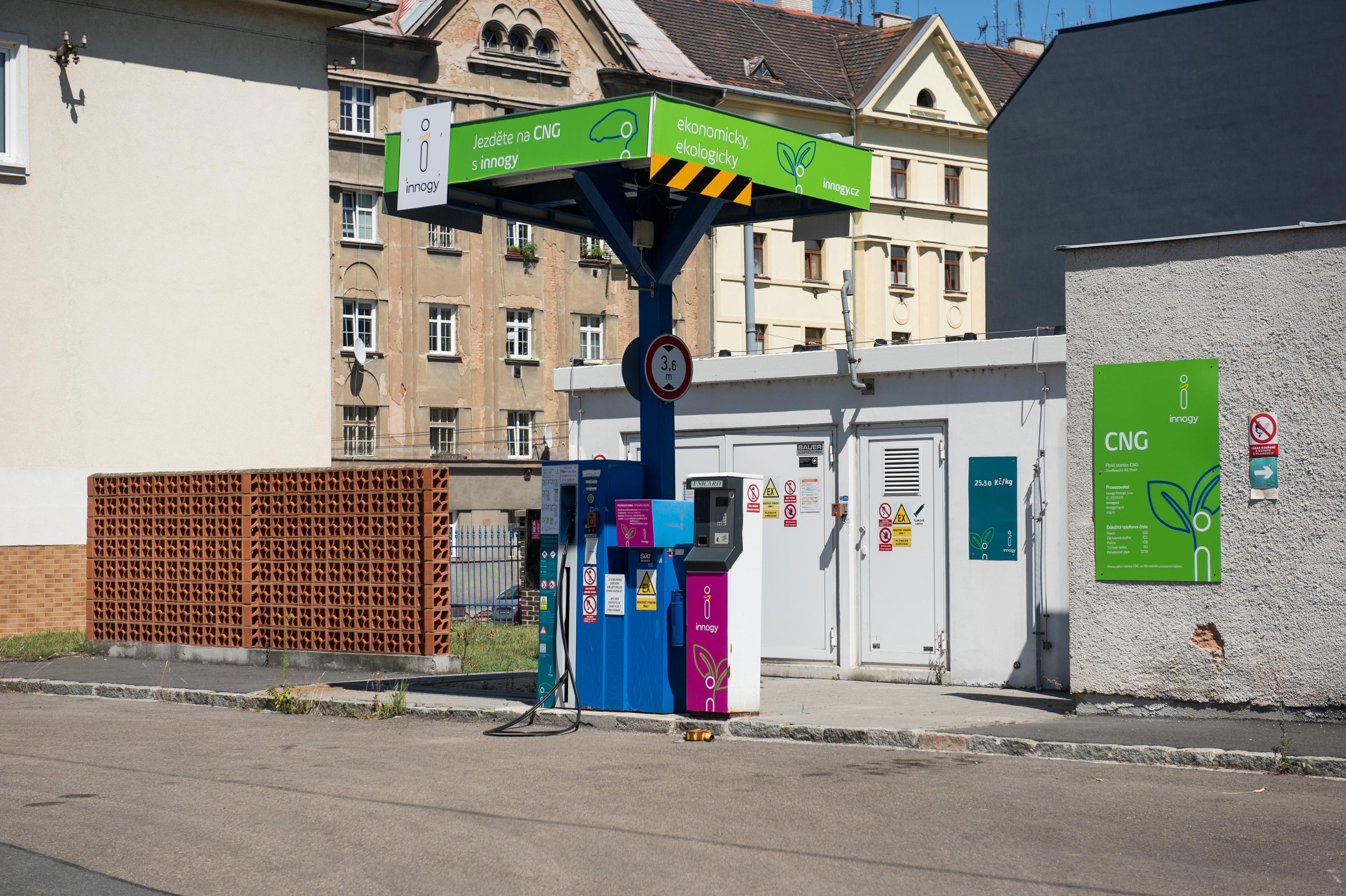 innogy plnicí stanice CNG foto 1