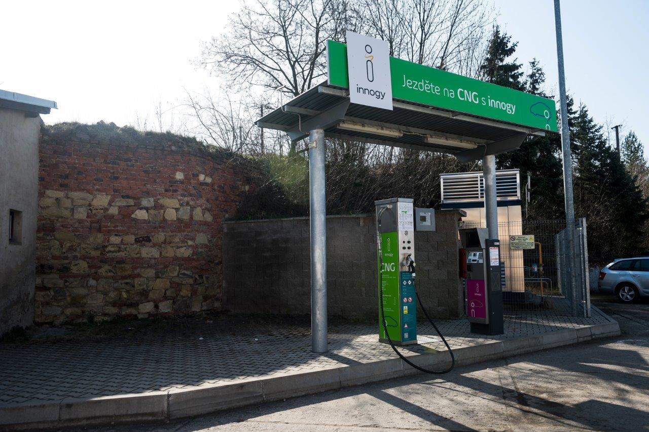innogy plnicí stanice CNG