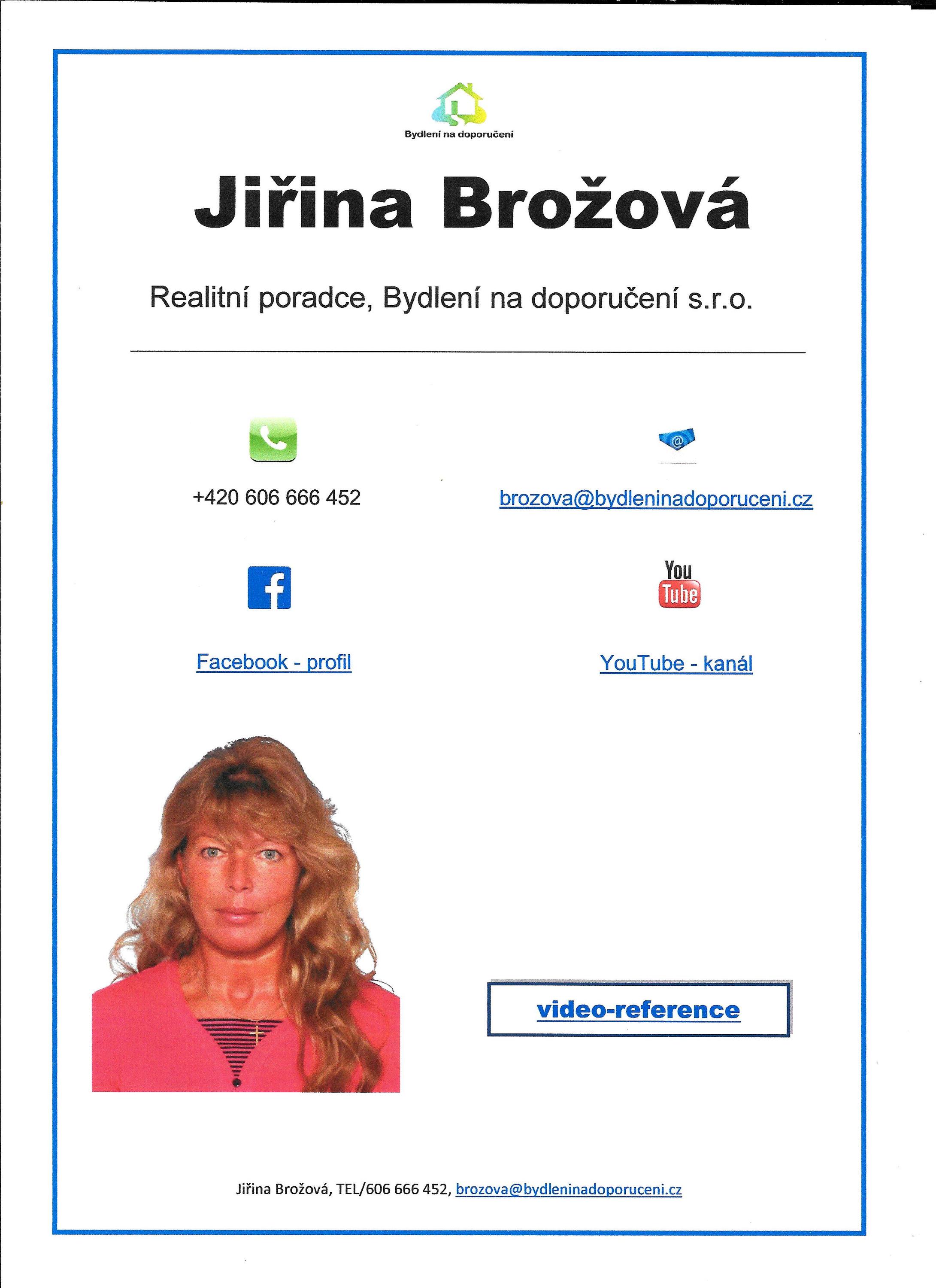 Realitní poradce Jiřina Brožová foto 3