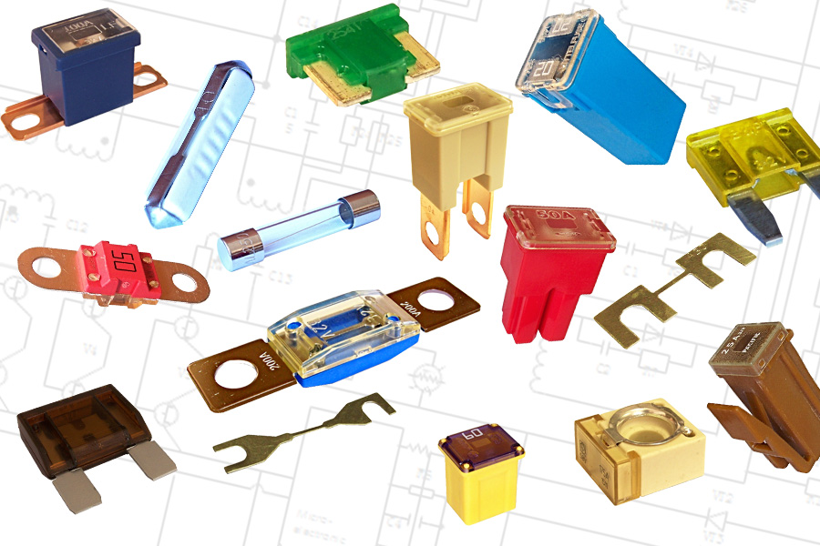 Automobilové pojistky všech typů přehledně