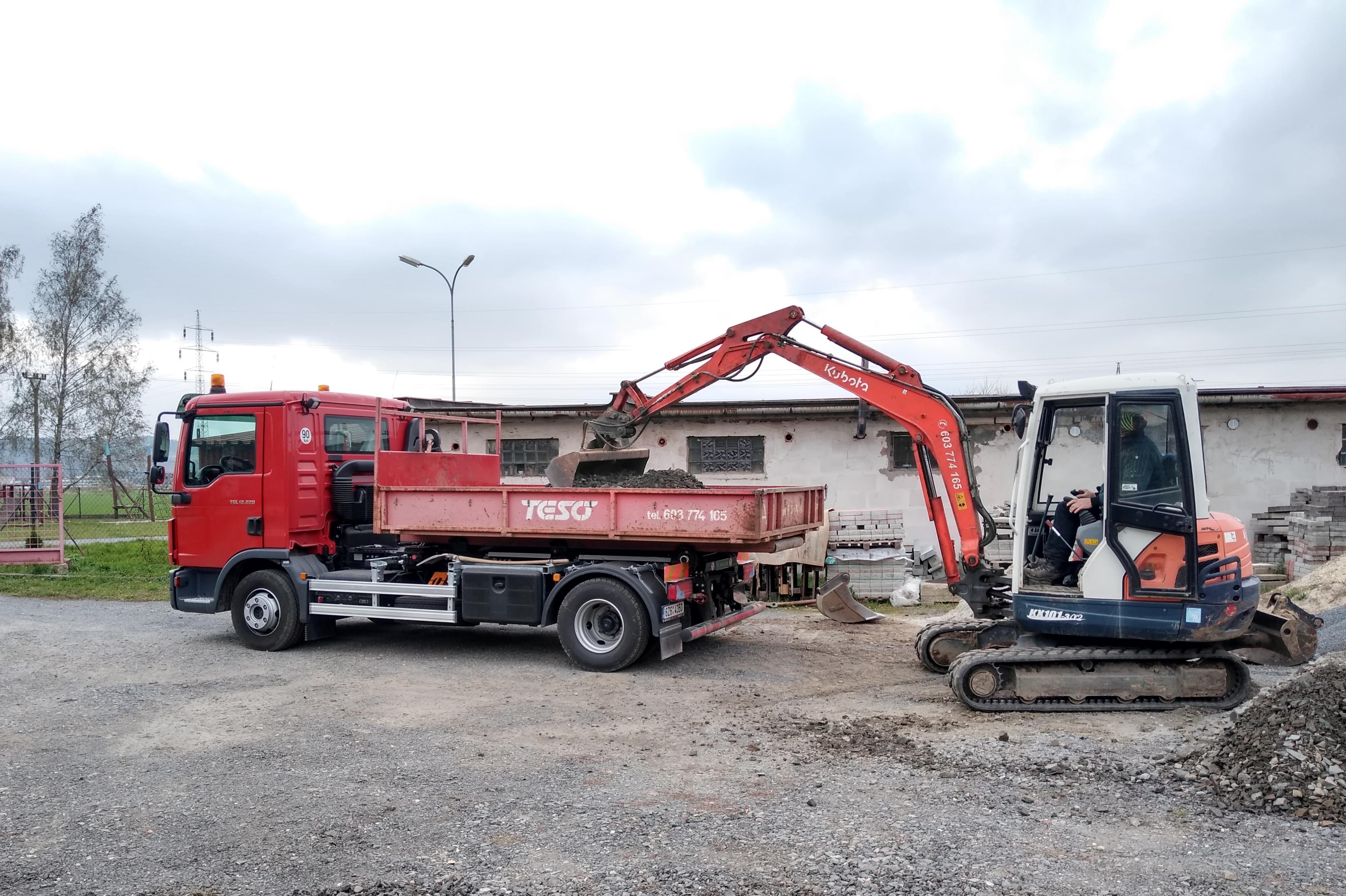 Zemní práce Petr David – TESO