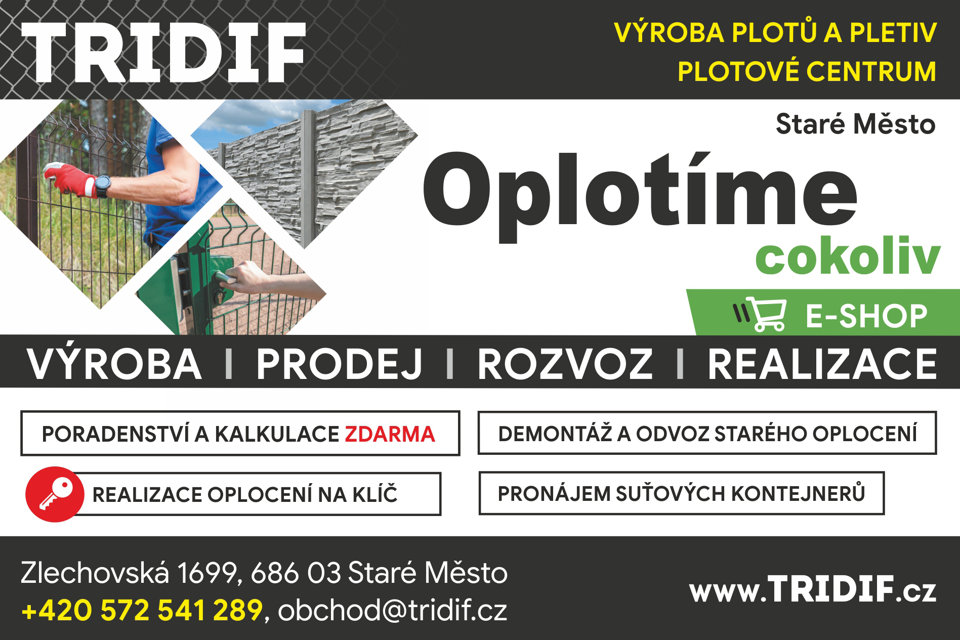 TRIDIF - plotové centrum