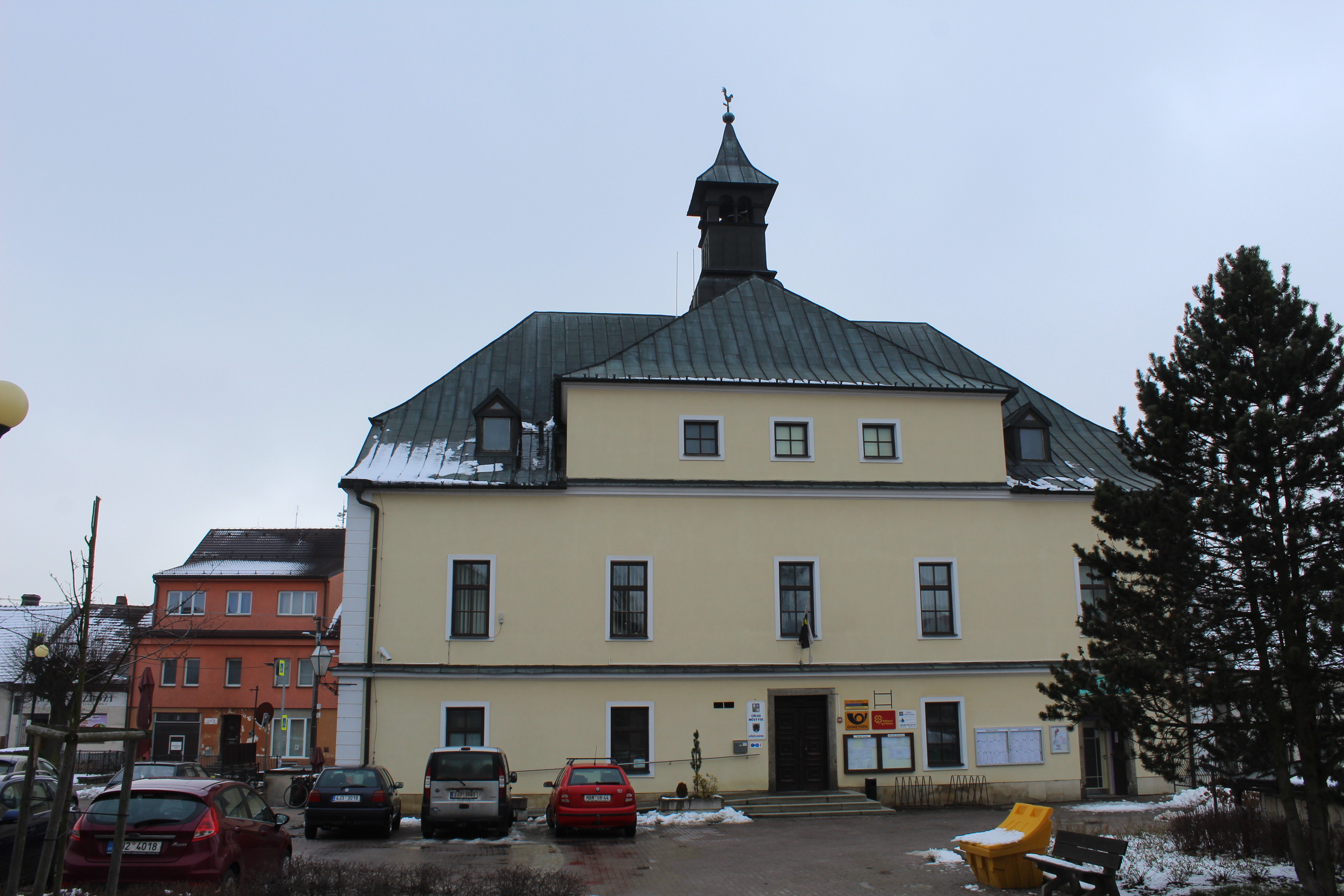 Křižanov - úřad městyse