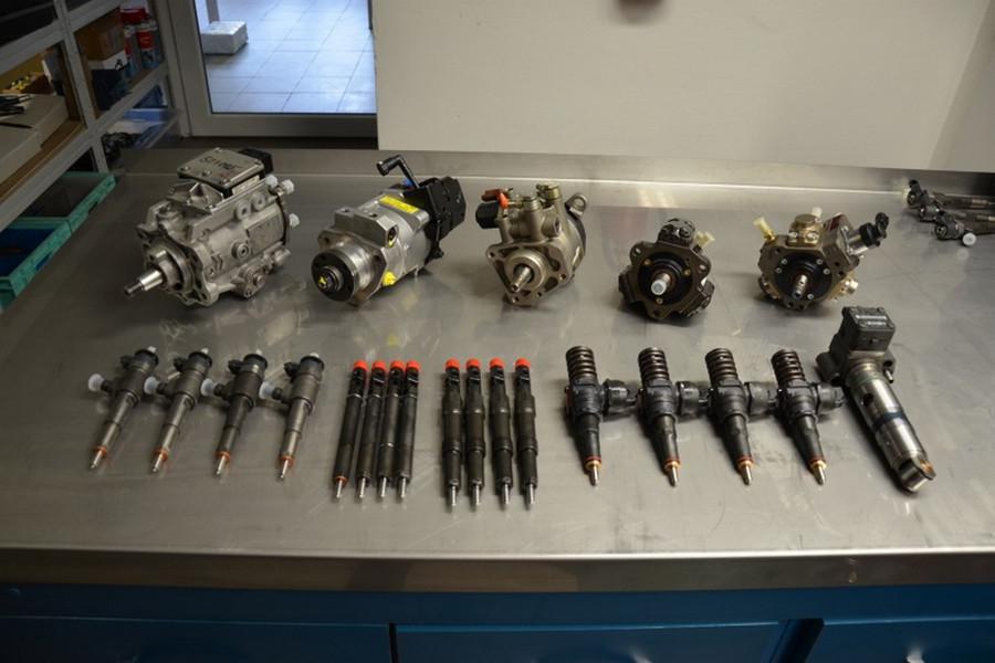 Opravy vstřikovačů a vstřikovacích čerpadel