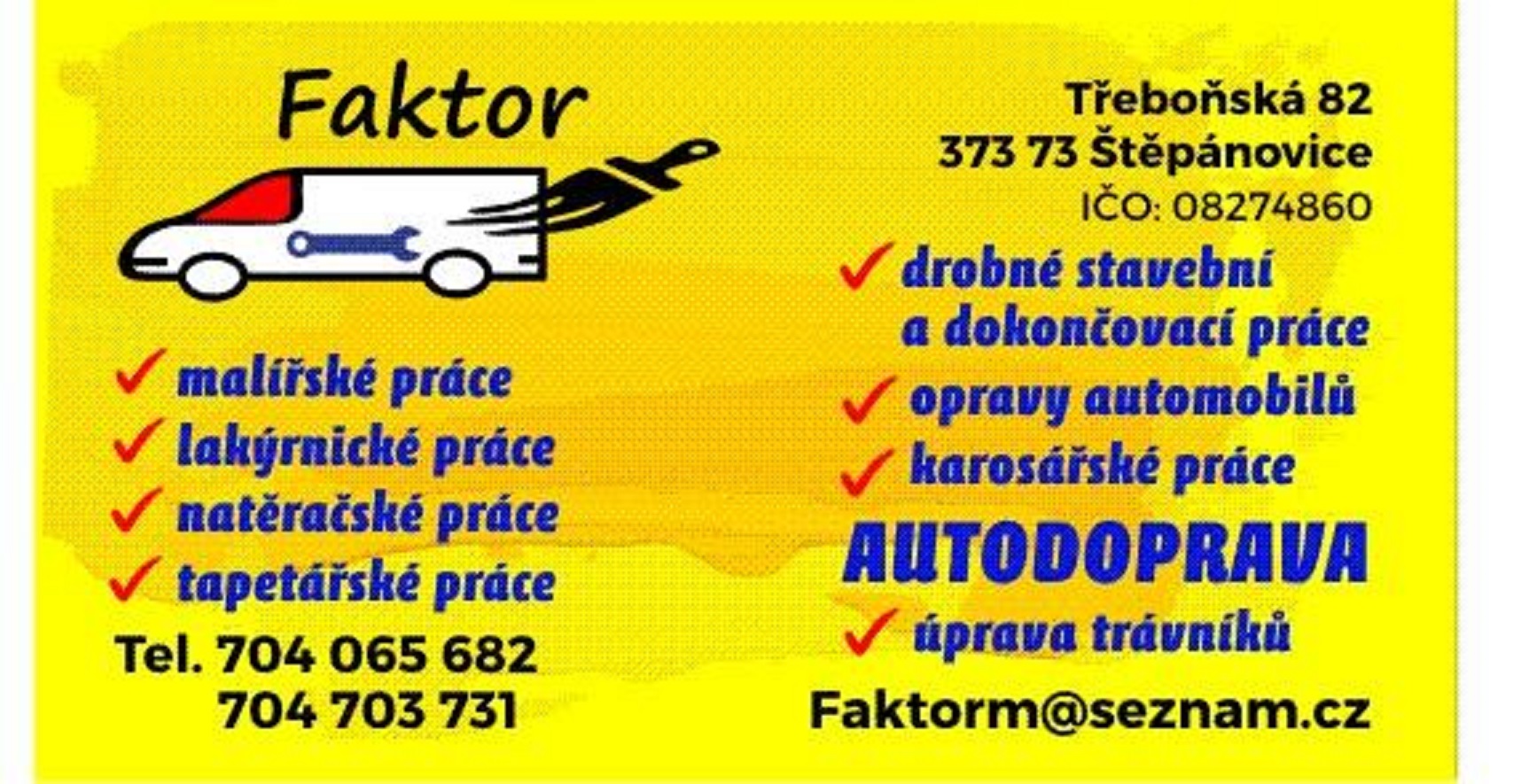 Faktor malířství a natěračství foto 2