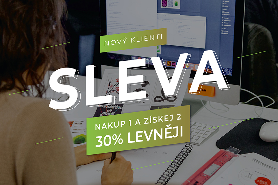 Nakup jednu službu a získej na druhou slevu 30%