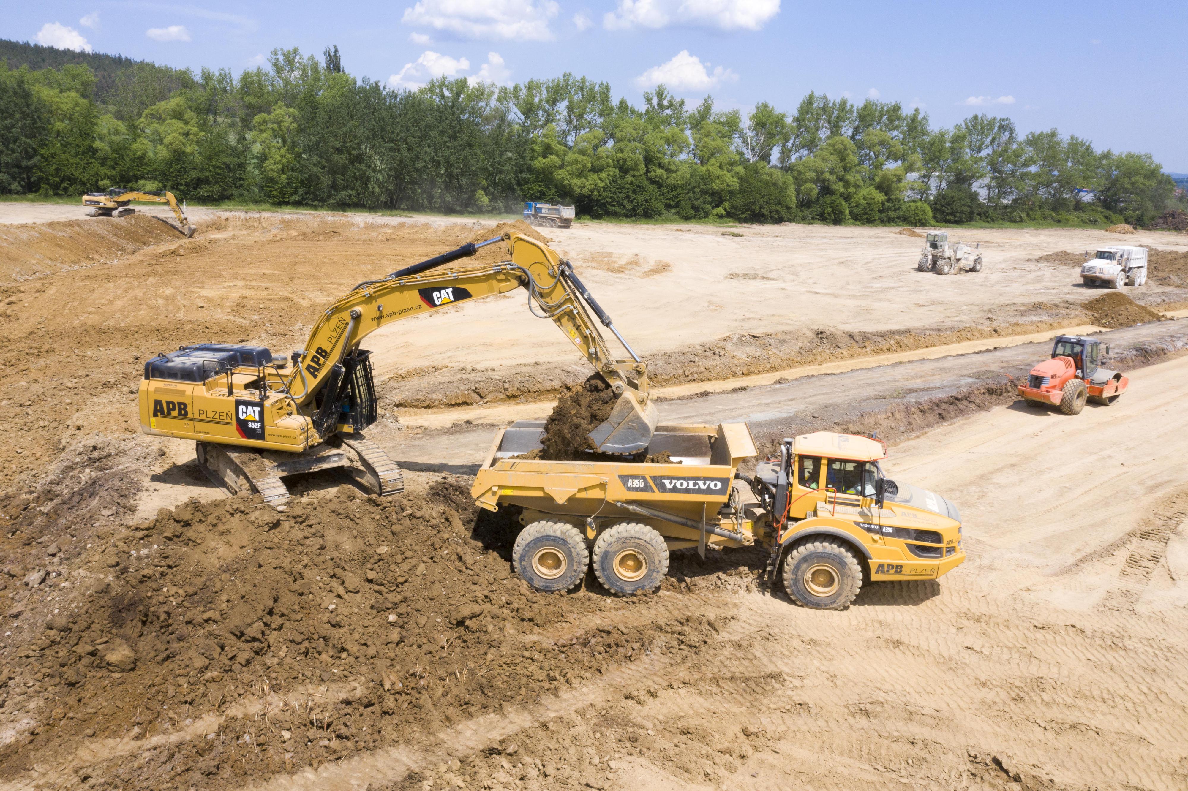 APB - PLZEŇ a.s. - zemní práce