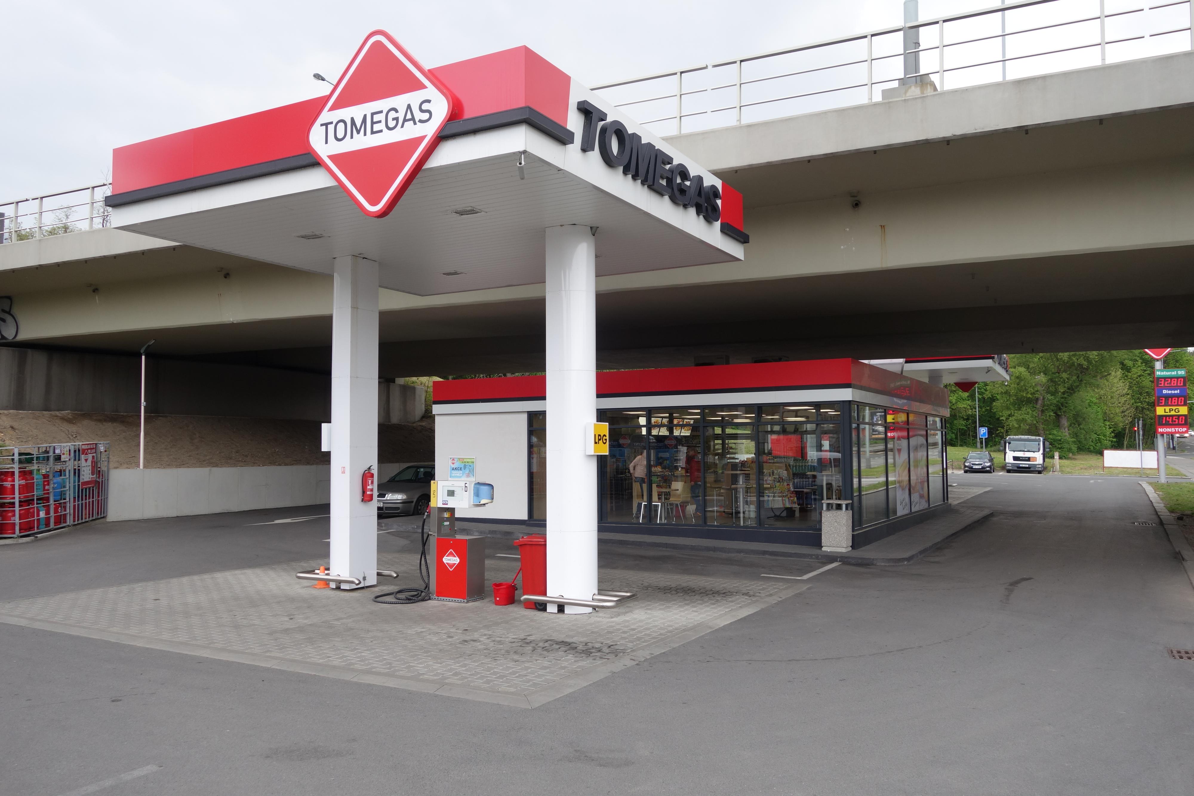 Čerpací stanice TOMEGAS foto 2