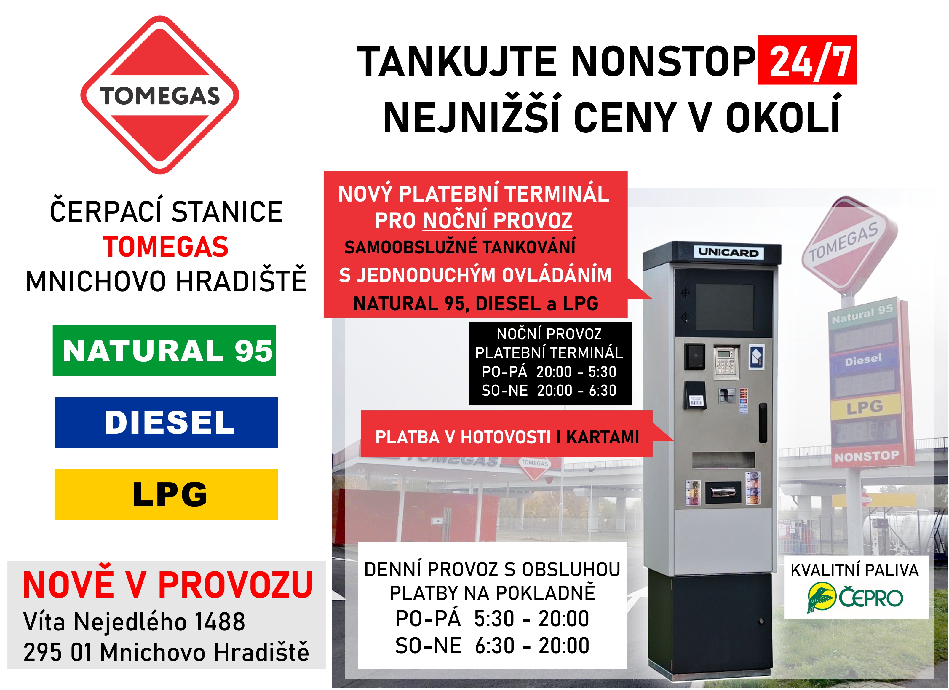 Čerpací stanice + LPG TOMEGAS foto 2