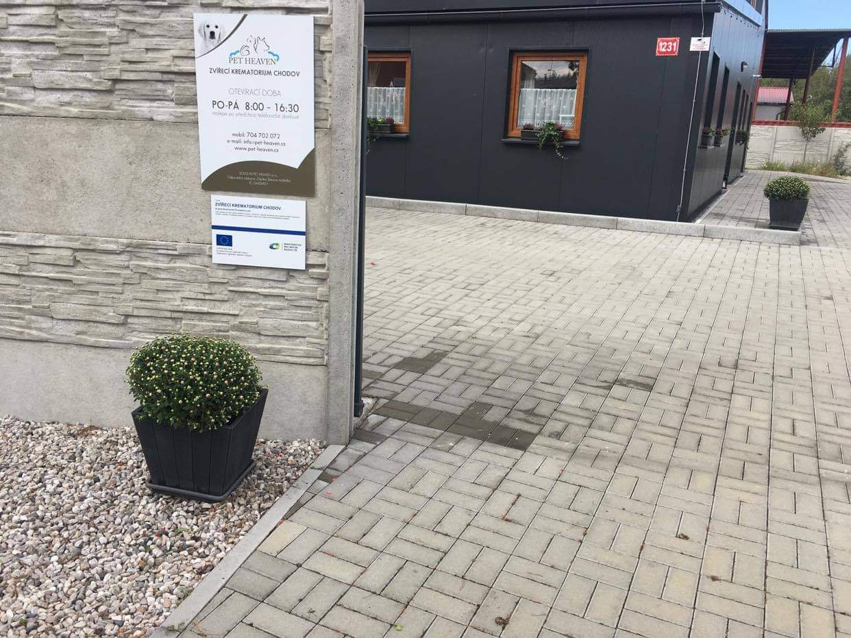 PET HEAVEN zvířecí krematorium Chodov u Karlových Varů foto 6