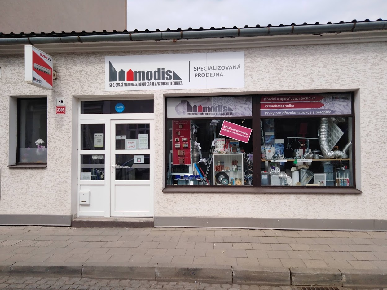 Šárka Dufková - MODIS - Spojovací materiál, vzuchotechnika foto 2