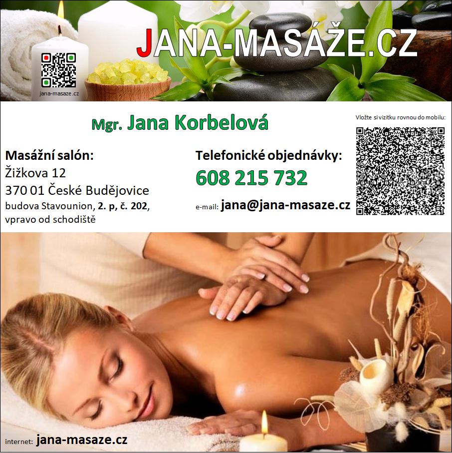 Masáže, Mgr. Jana Korbelová foto 2