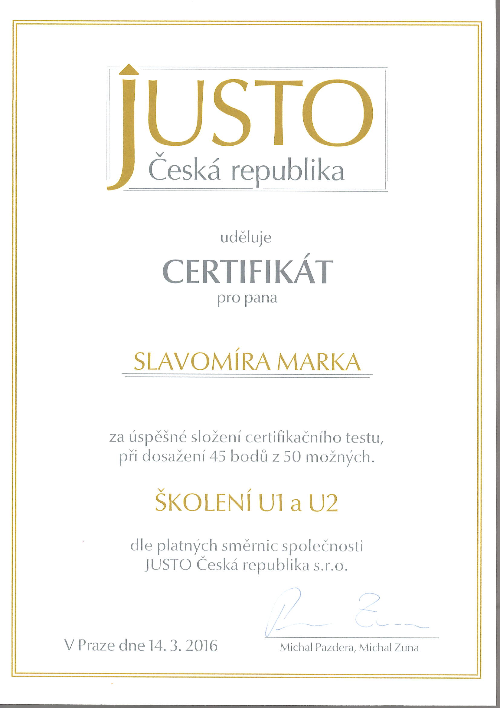 Slavomír Marek JUSTO foto 4