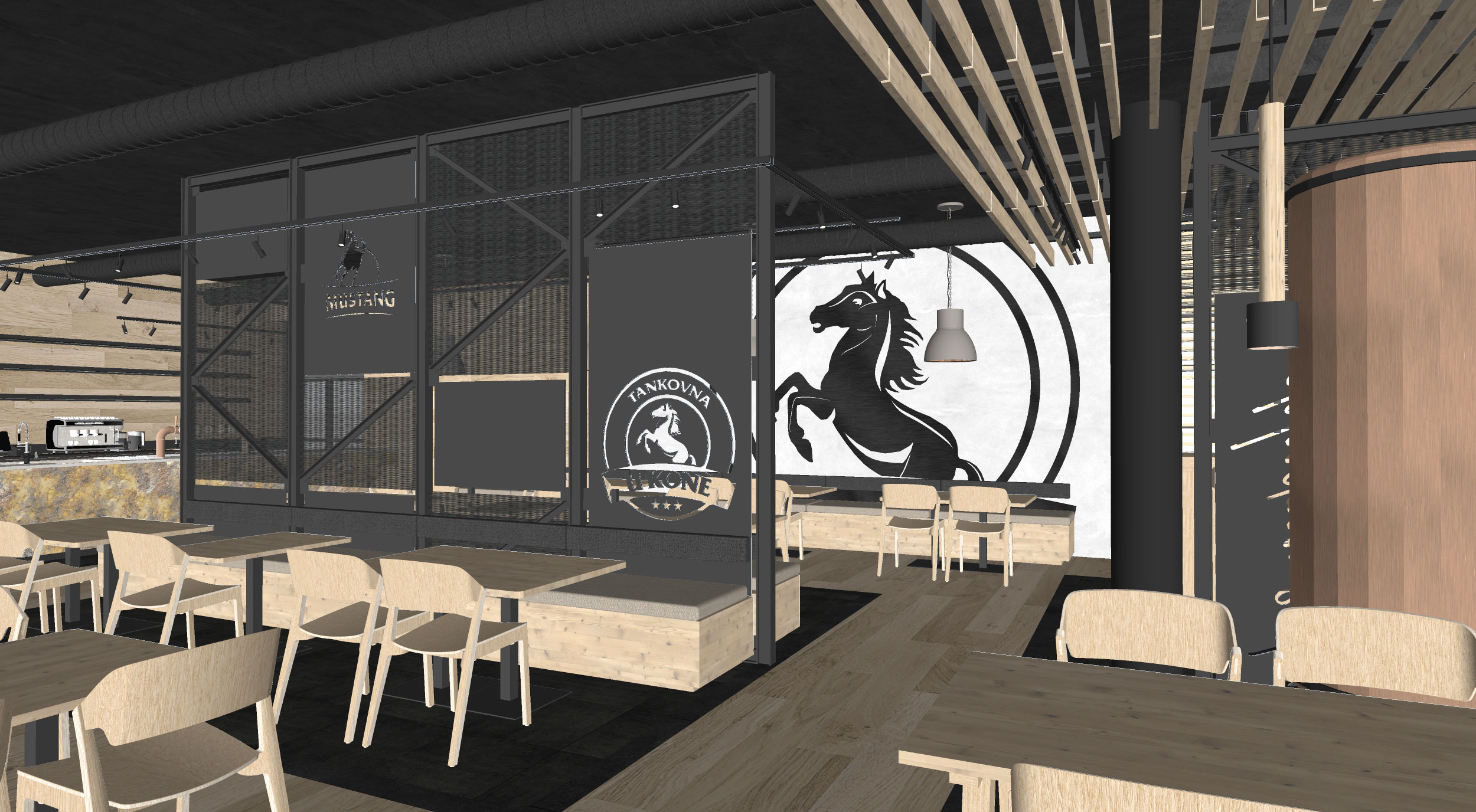 Tankovna U KONĚ foto 2