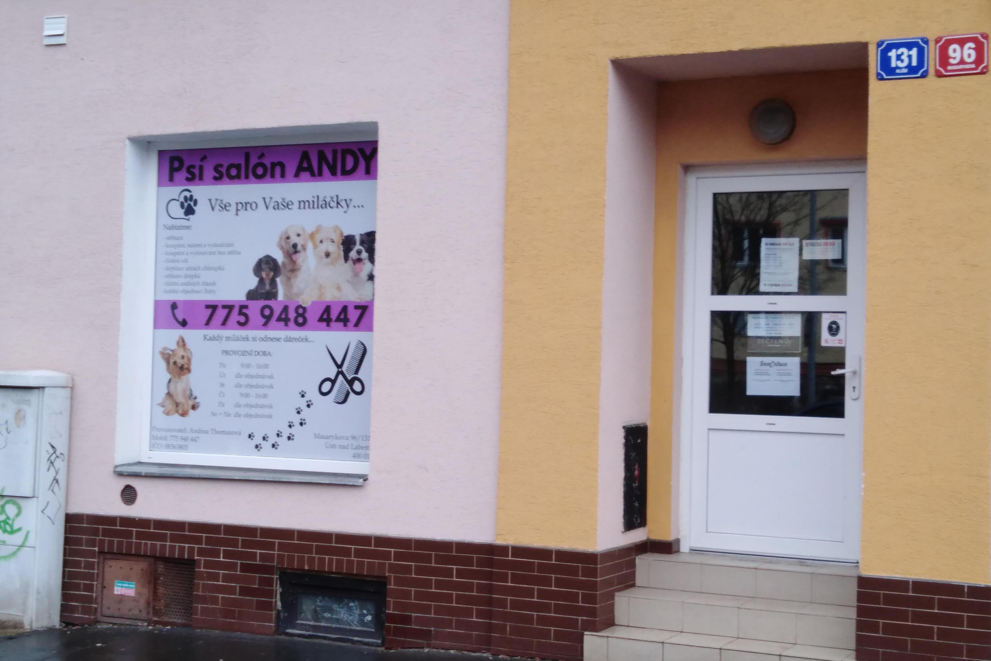 Andrea Thomasová - Psí salon ANDY