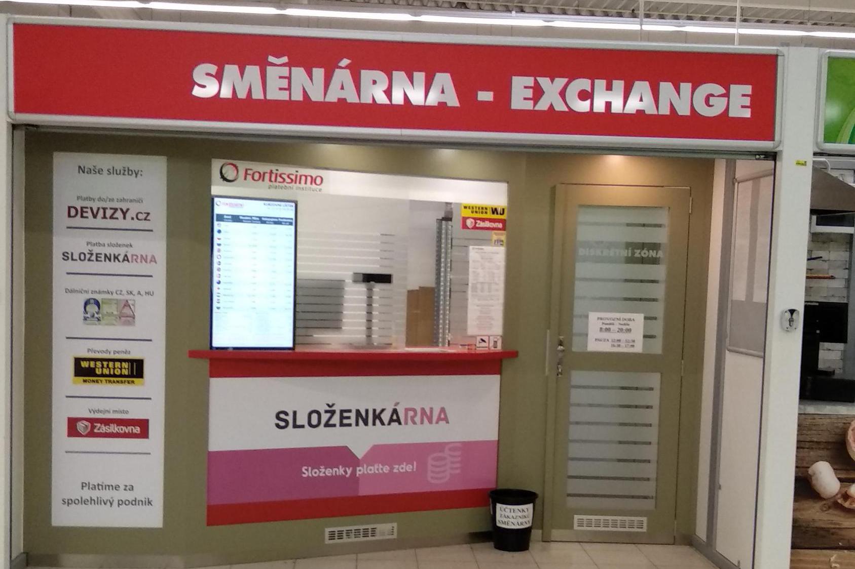 Směnárna FORTISSIMO