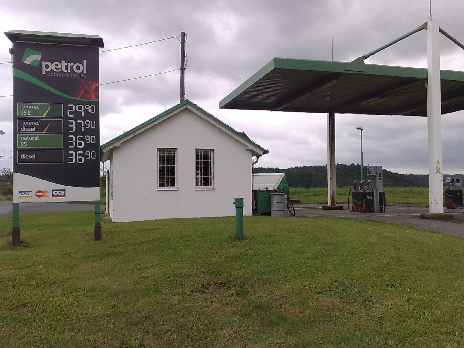 Benzinová čerpací stanice OKTAN