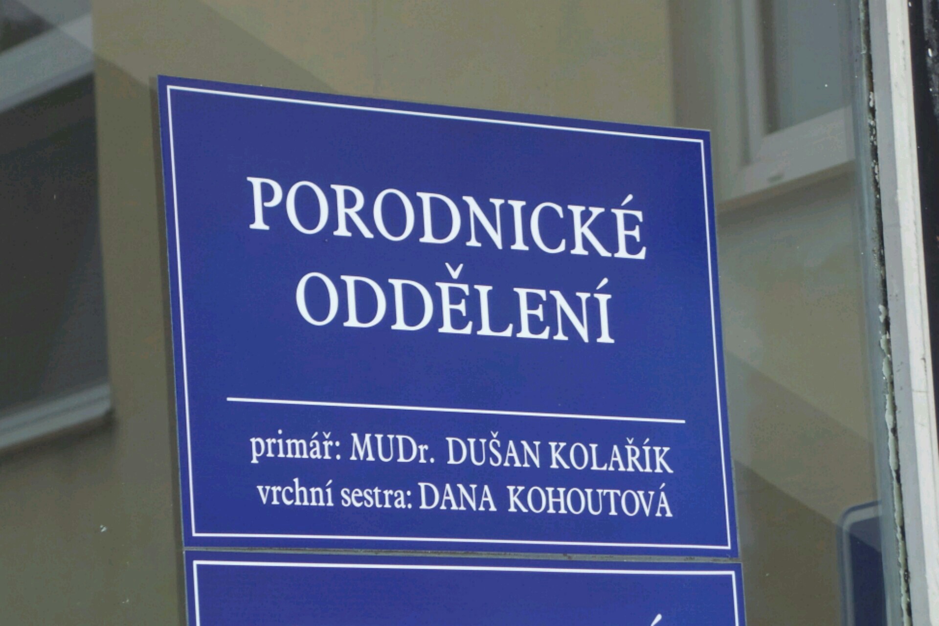 Oddělení gynekologie - Nemocnice Nymburk foto 2