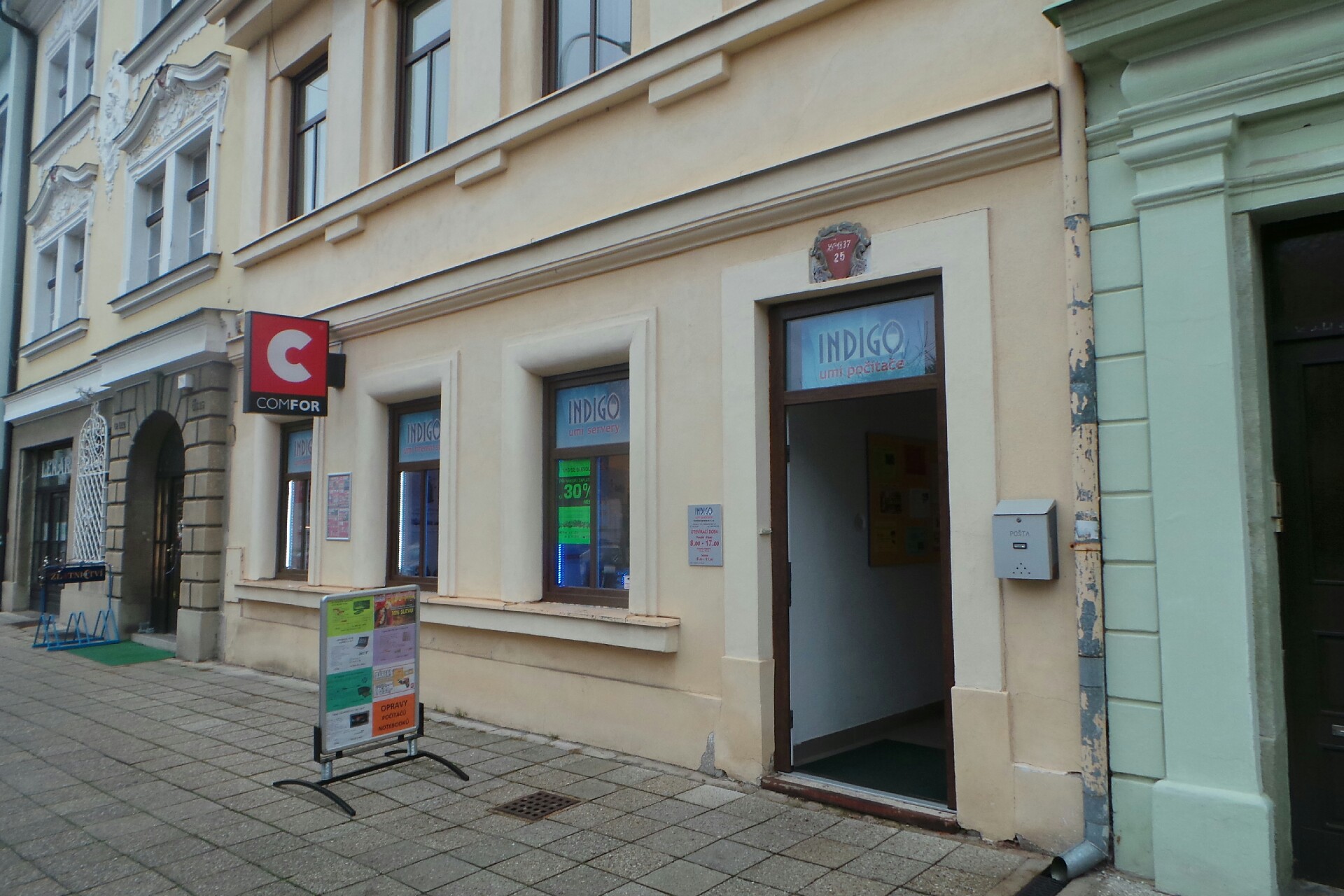 INDIGO umí počítače