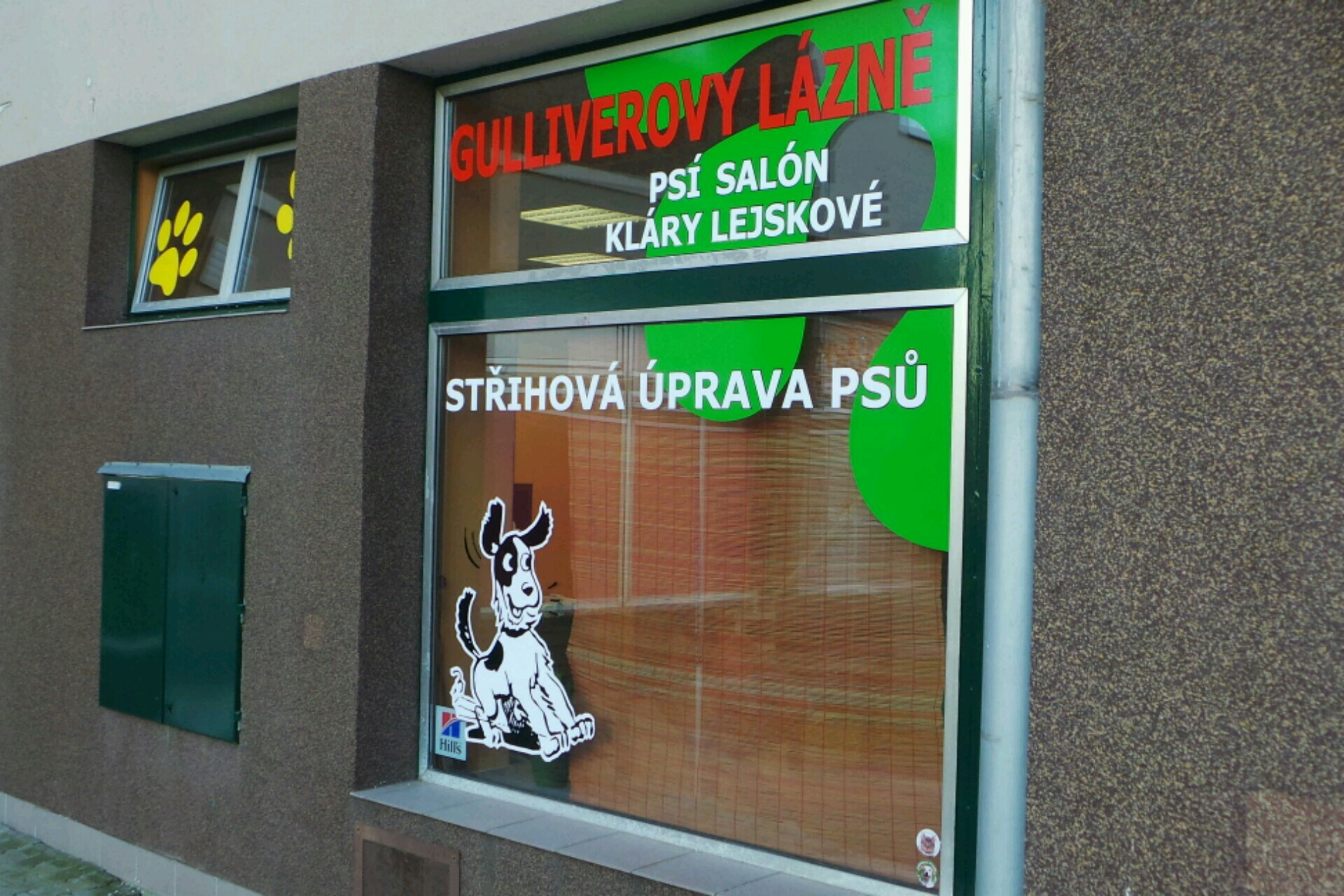 Gulliverovy lázně - Psí salón Kláry Lejskové