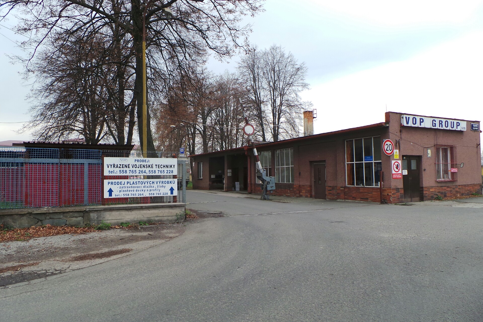 Pronájem nebytových prostor - VOP GROUP