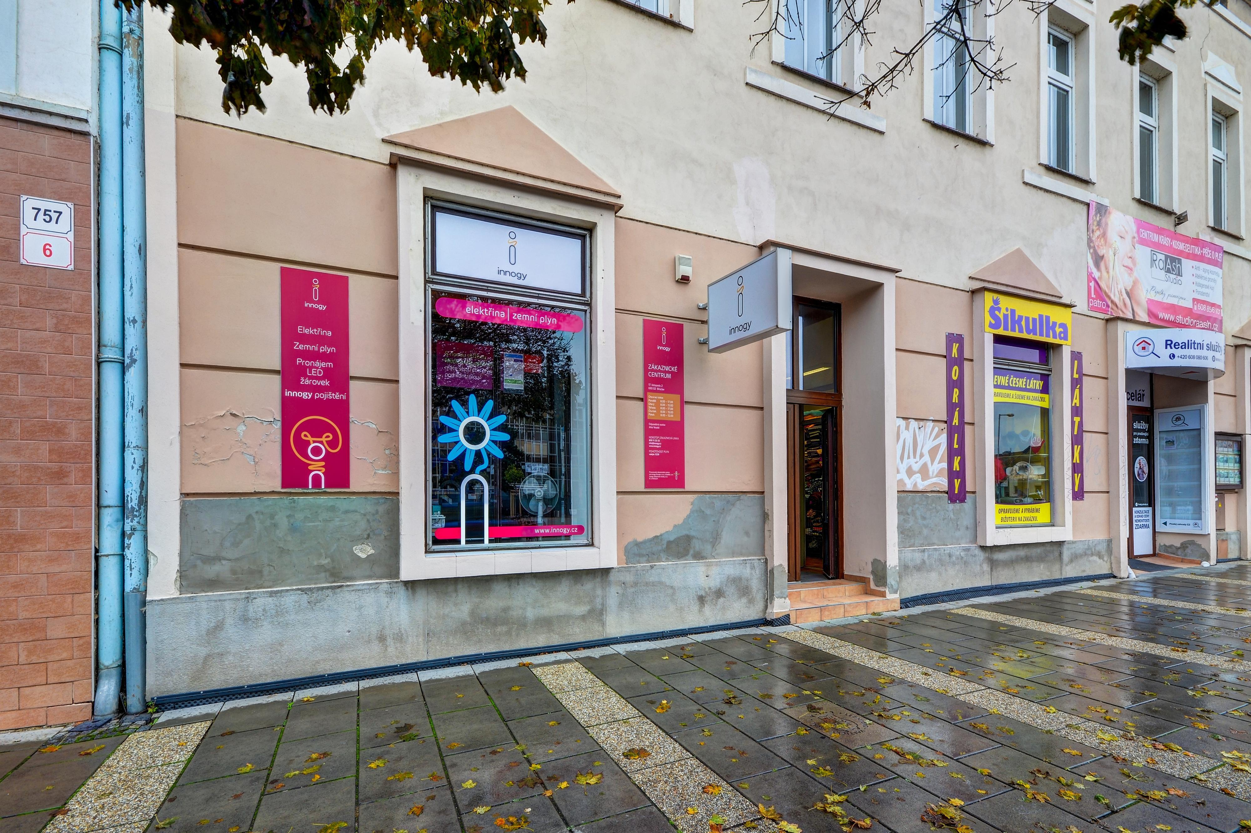 zákaznické centrum innogy