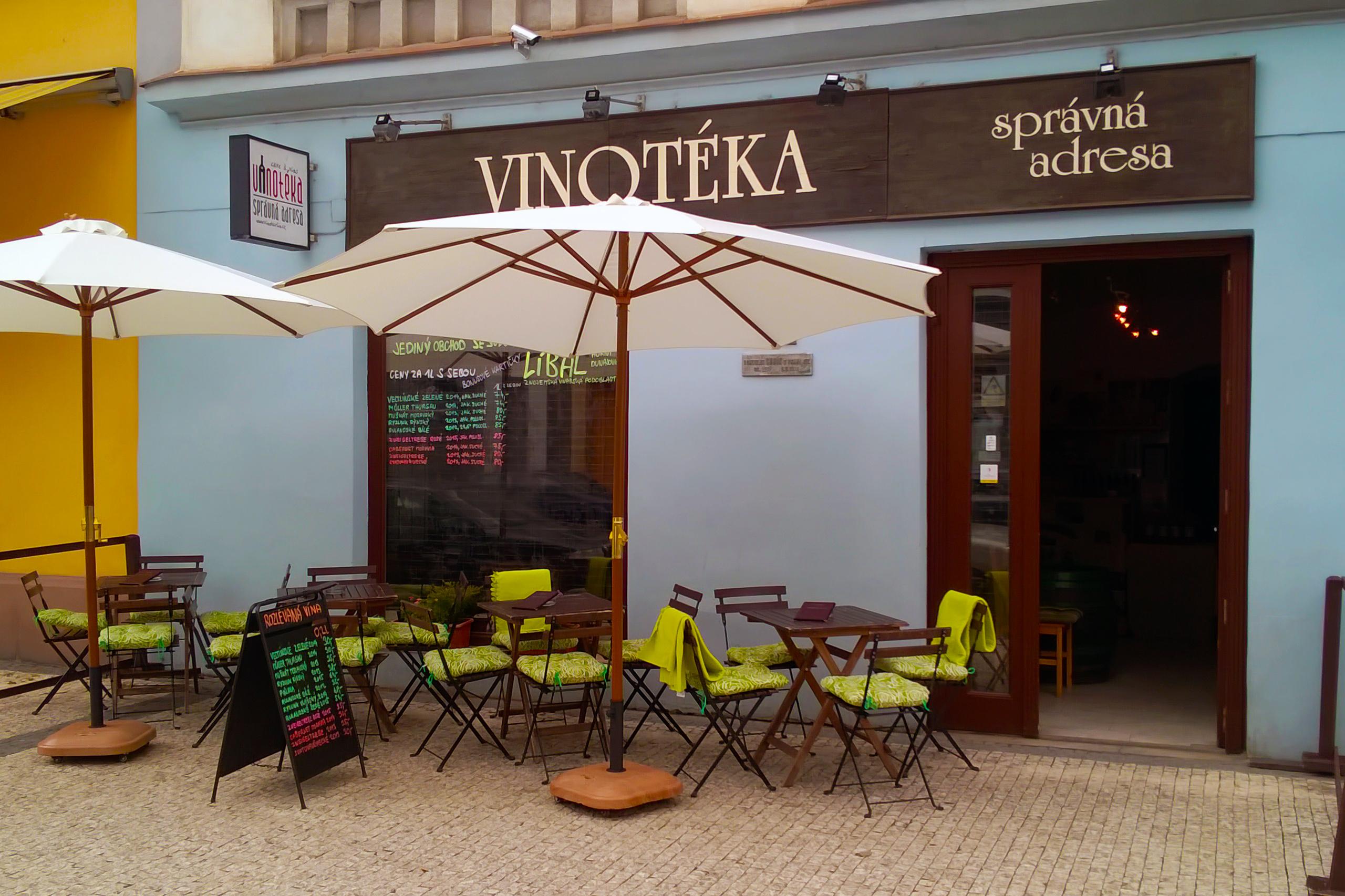 Vinárna Správná adresa