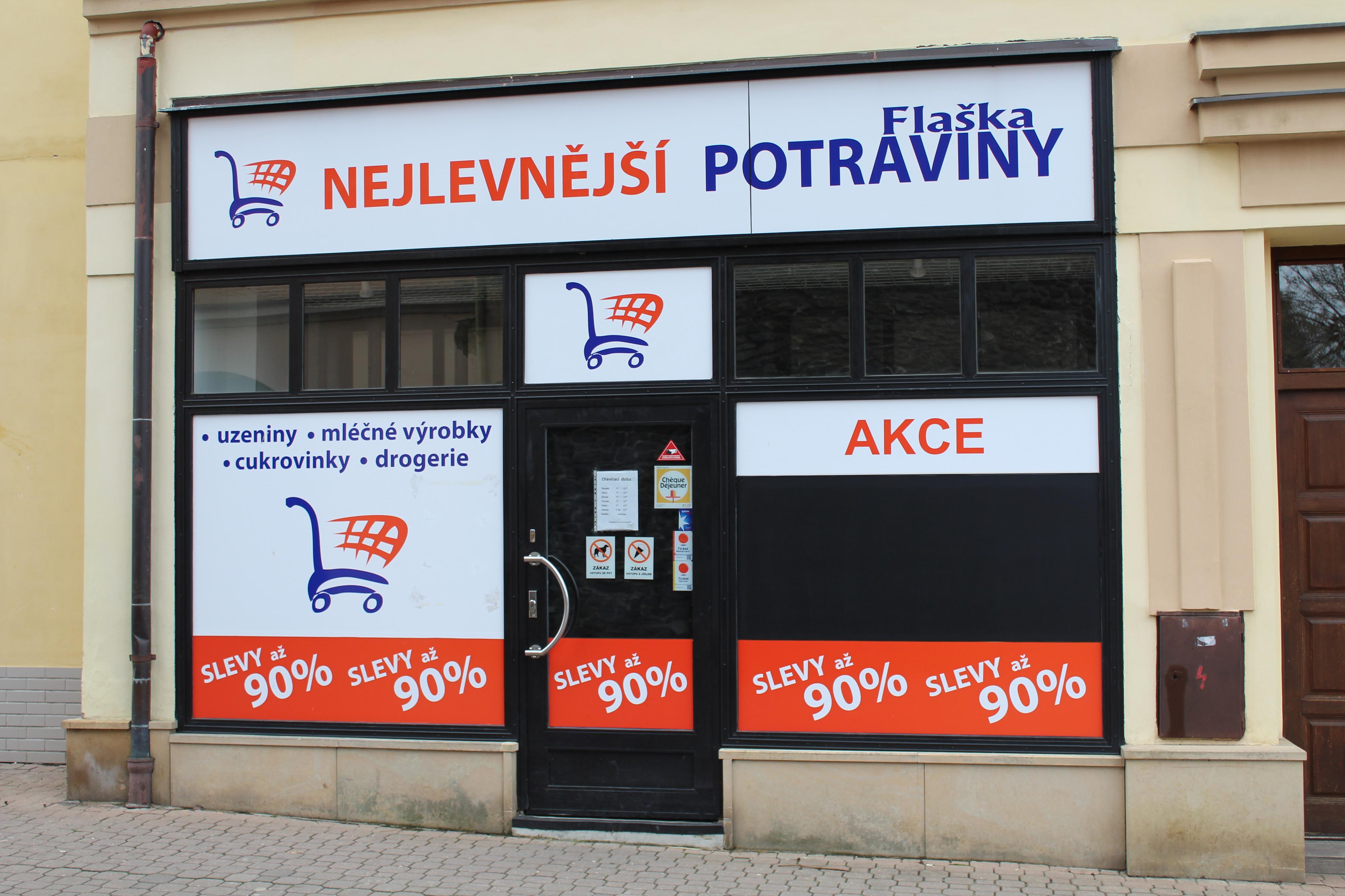 Nejlevnější potraviny Flaška foto 1