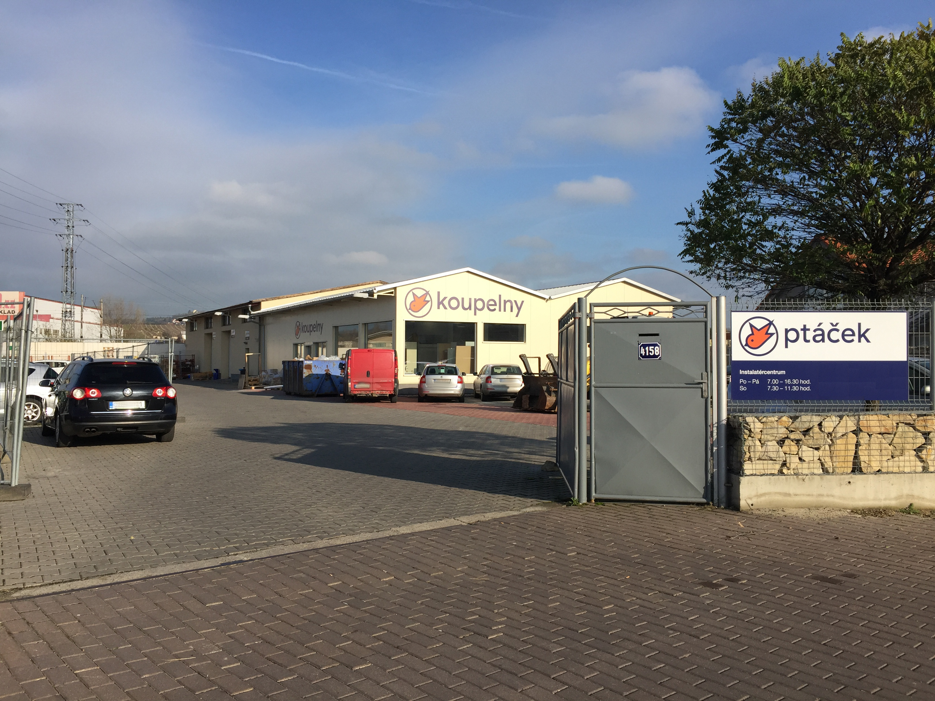 PTÁČEK: topení-voda-plyn