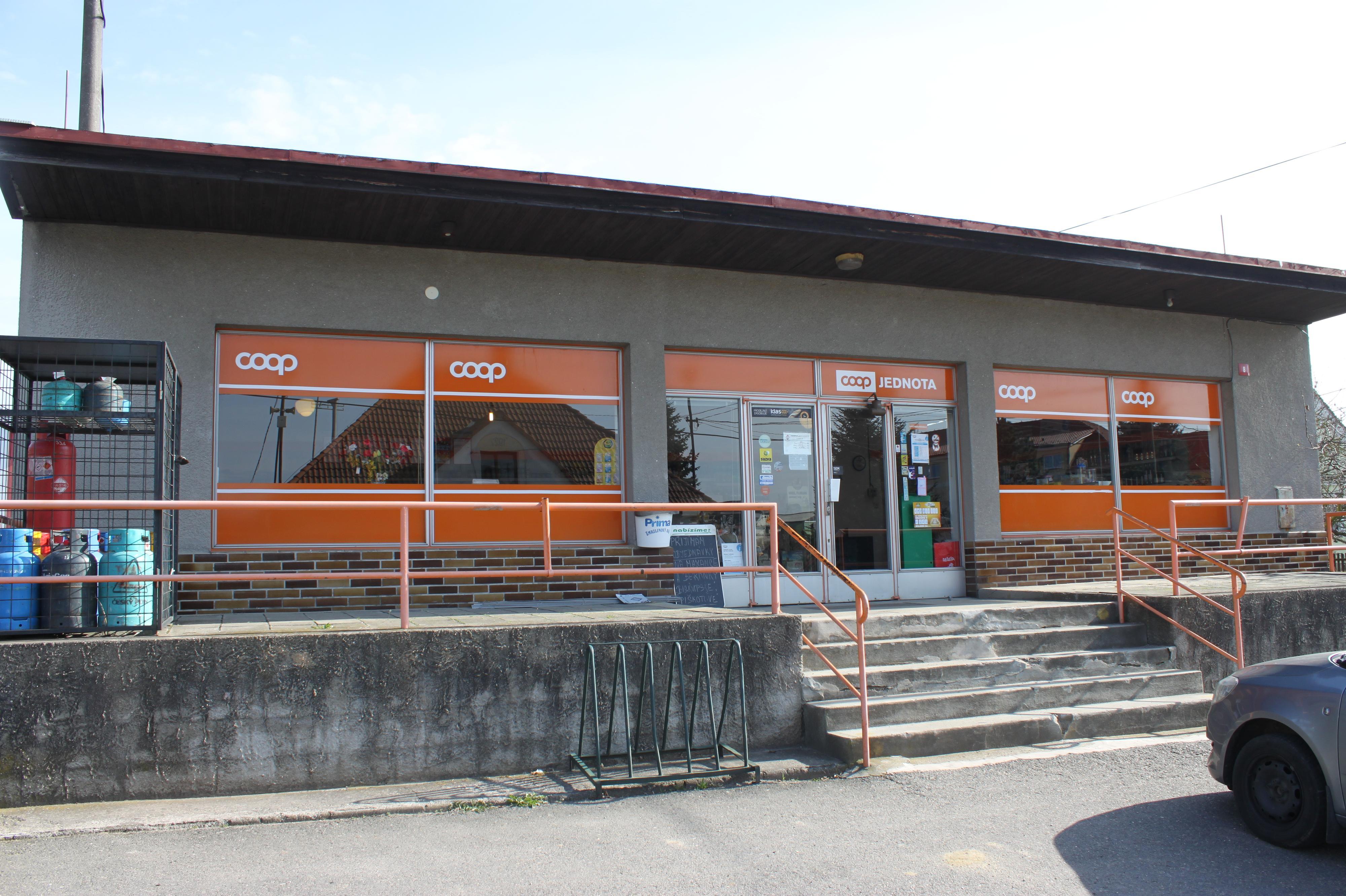 Jednota, spotřební družstvo v Milevsku, okres Písek - prodejna COOP Jednota