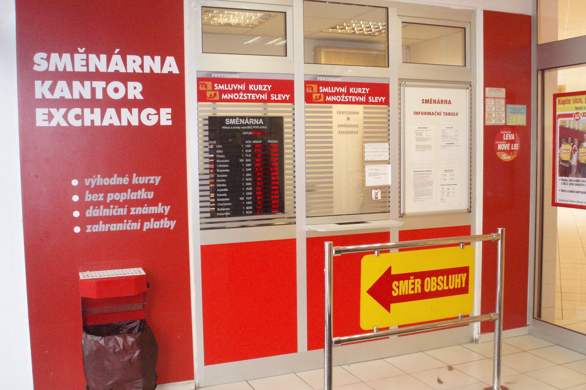 Směnárna FORTISSIMO