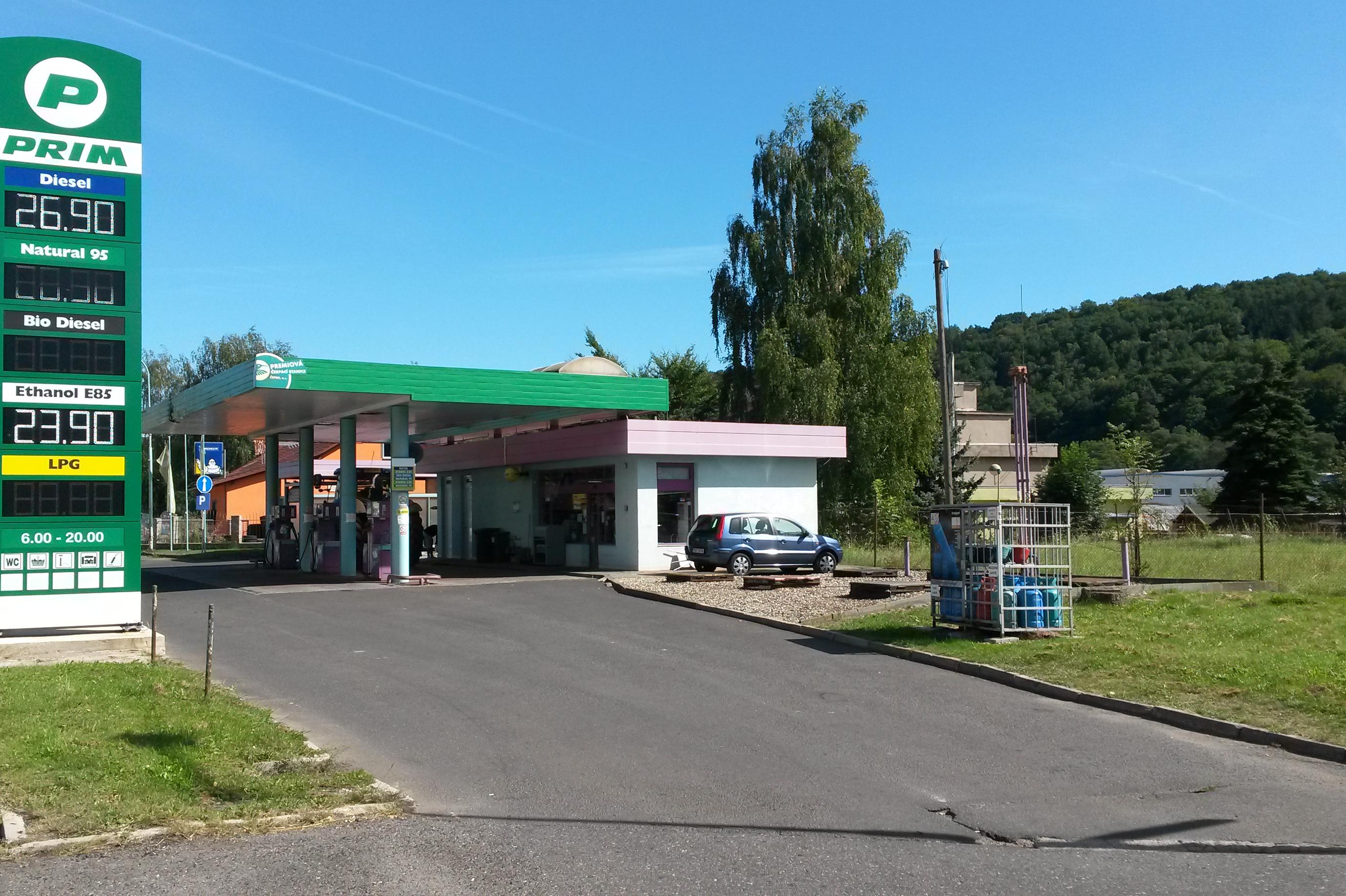 Čerpací stanice PRIM