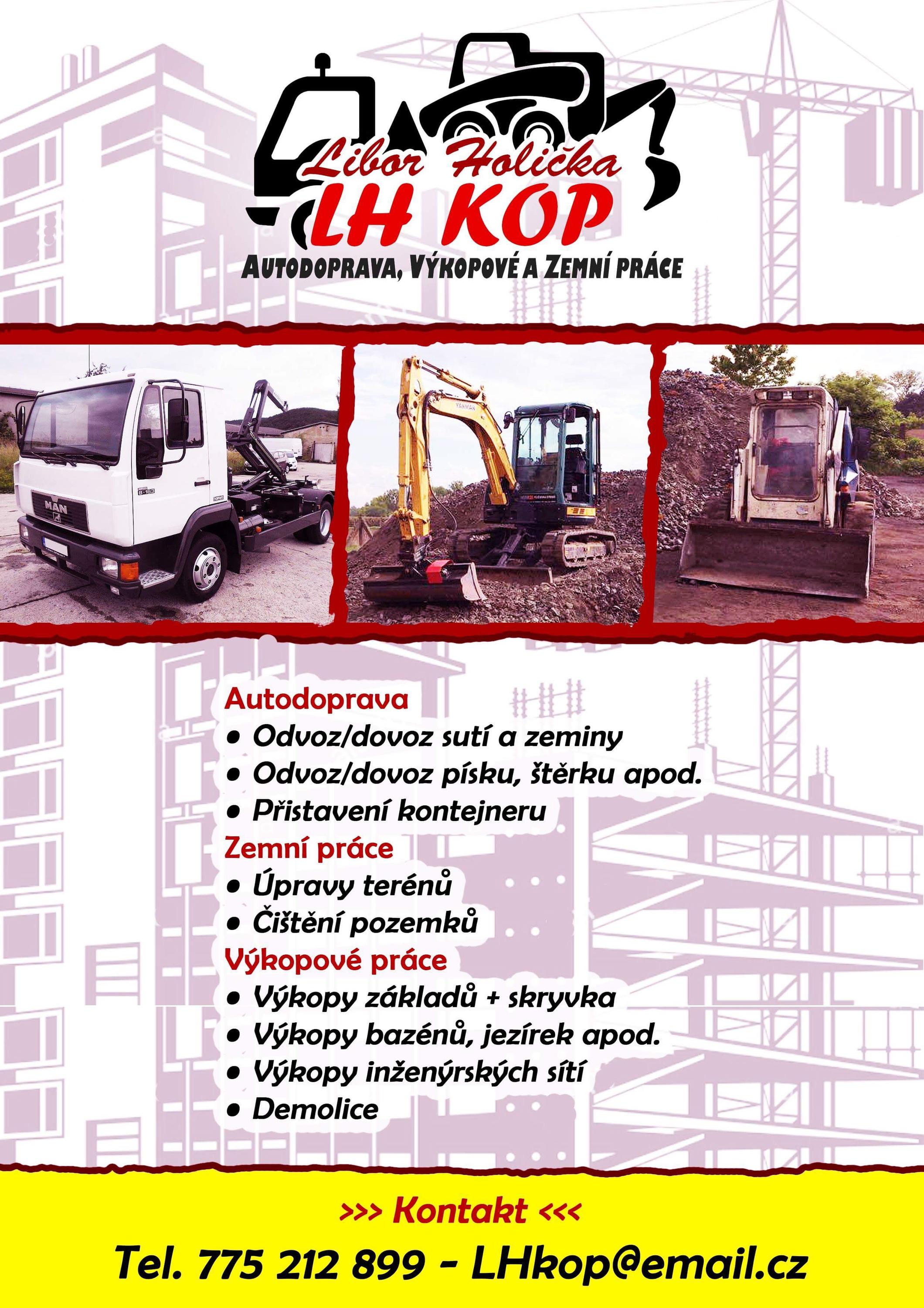 Libor Holička - autodoprava, zemní a výkopové práce foto 3