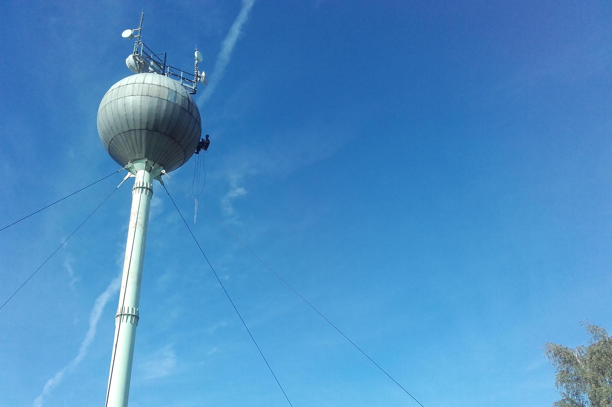 Výškové práce - Polička