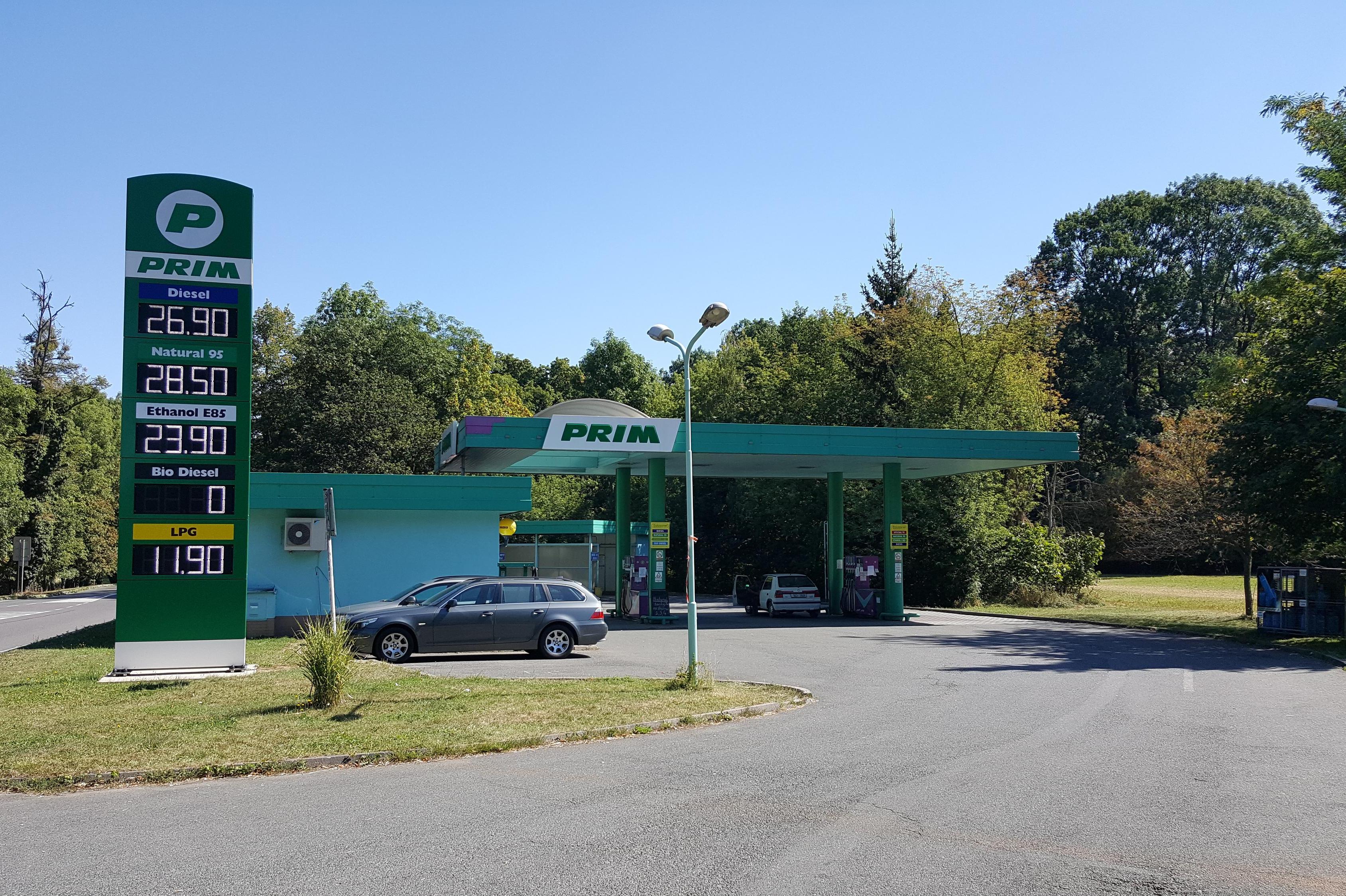 Čerpací stanice PRIM