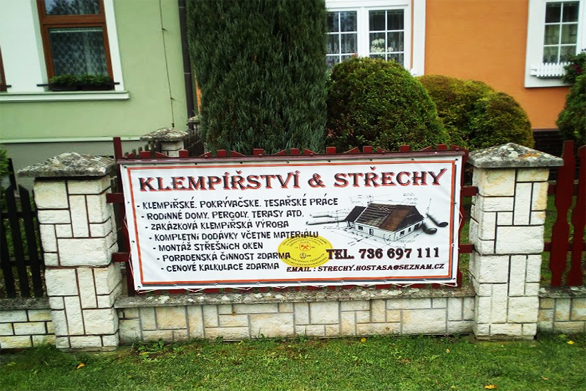 Klempířství & Střechy - Hostaša