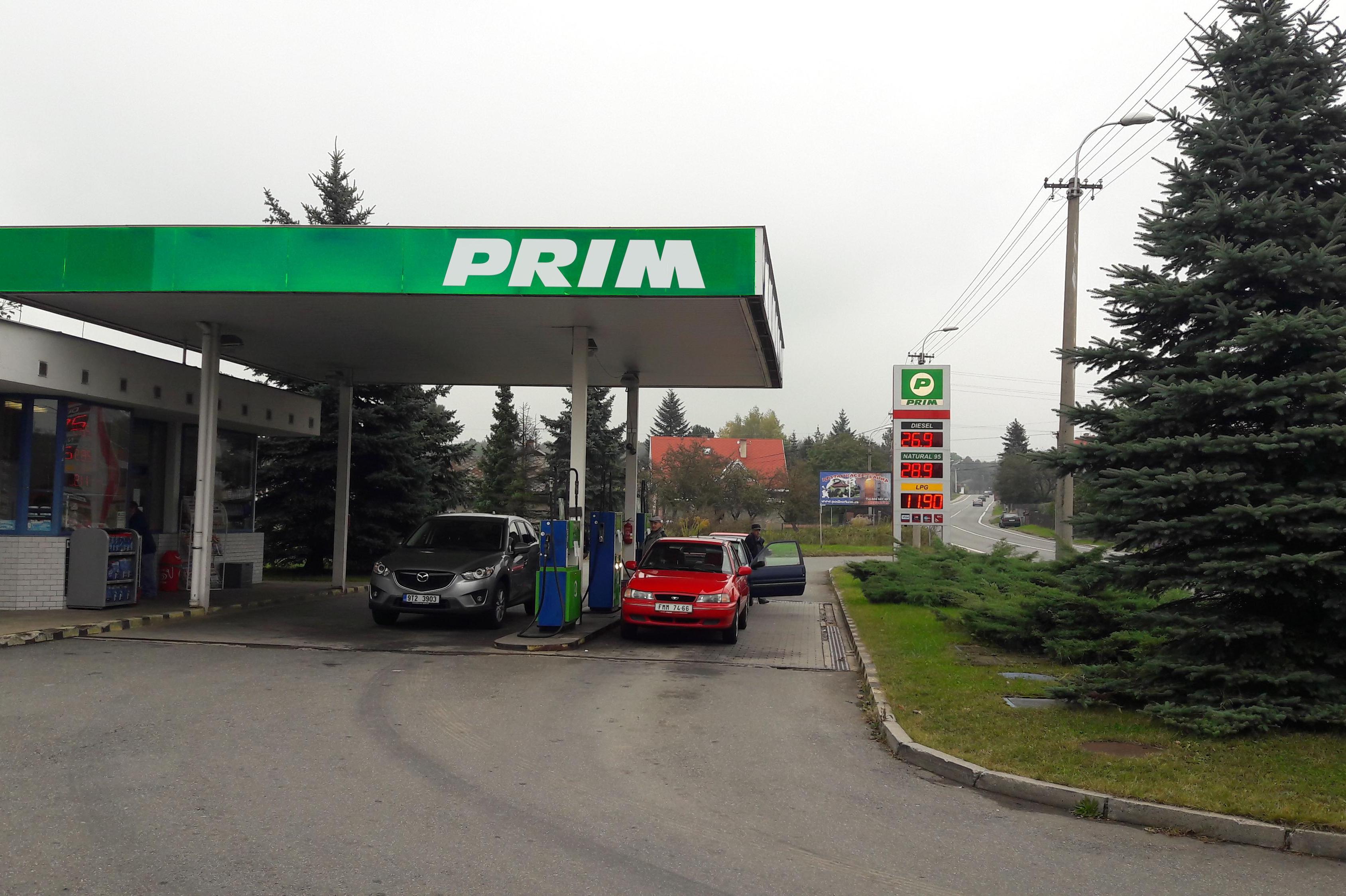 Čerpací stanice PRIM