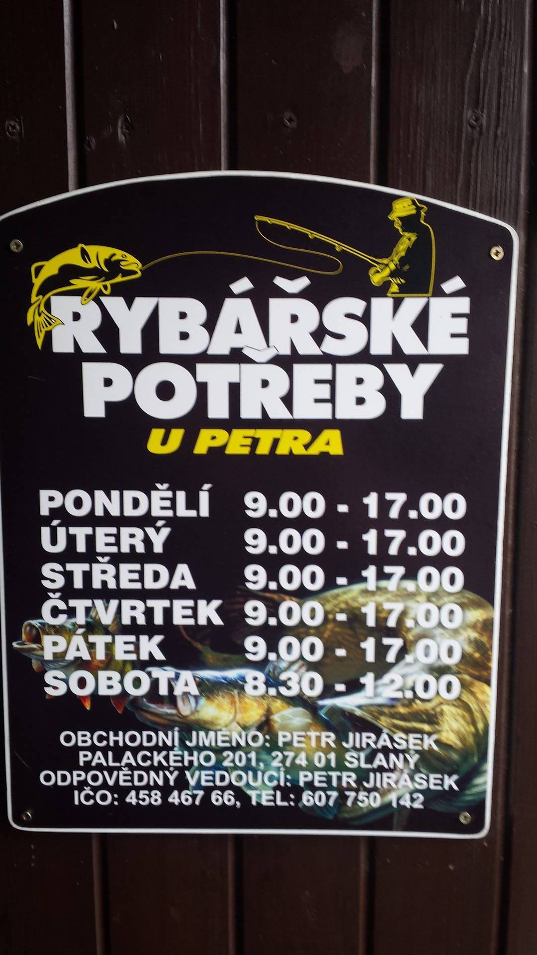 Rybářské potřeby U Petra