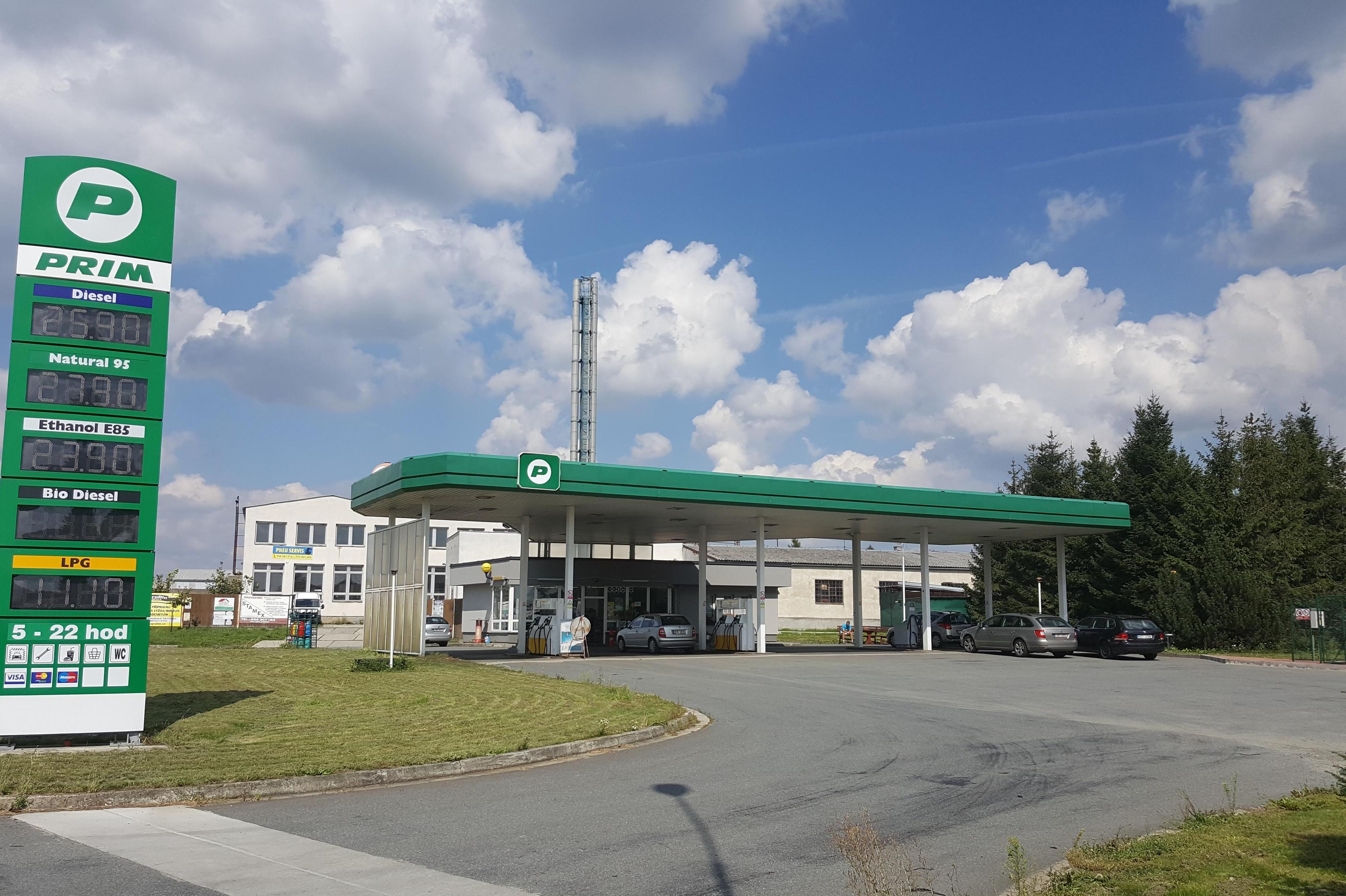 Čerpací stanice PRIM