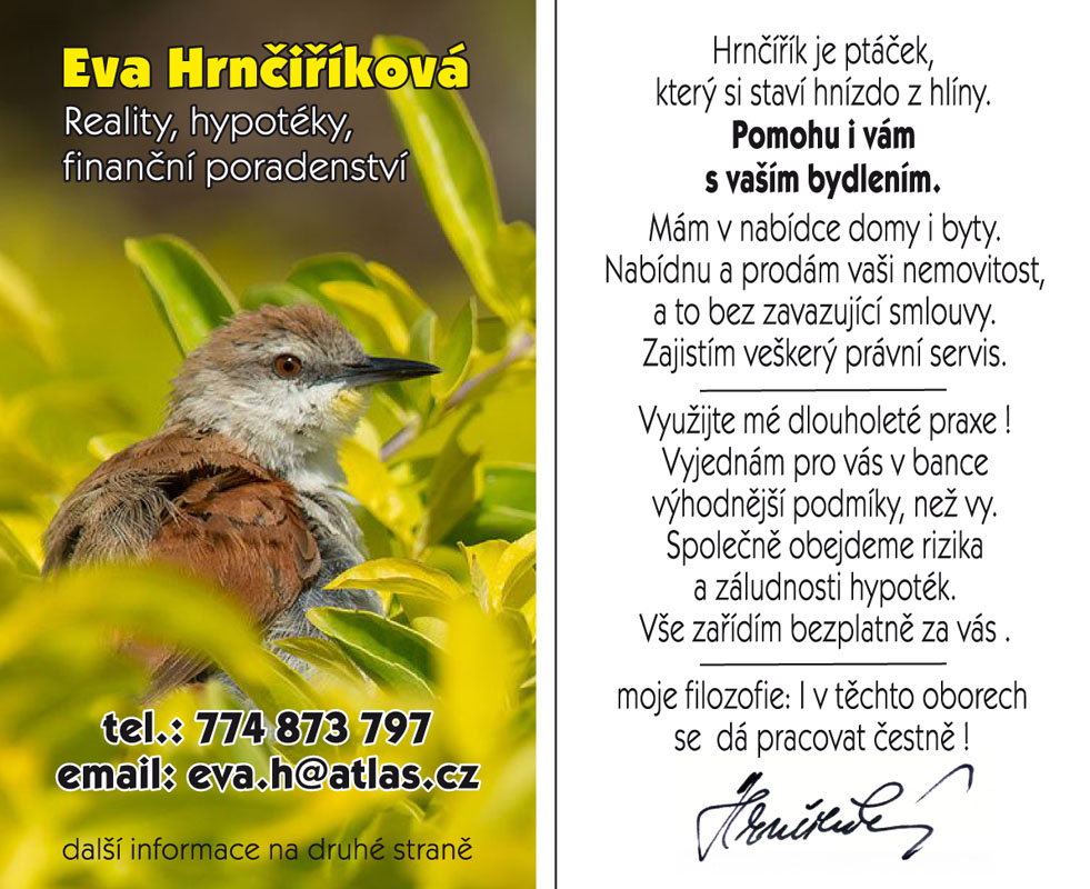 Eva Hrnčiříková - reality foto 3