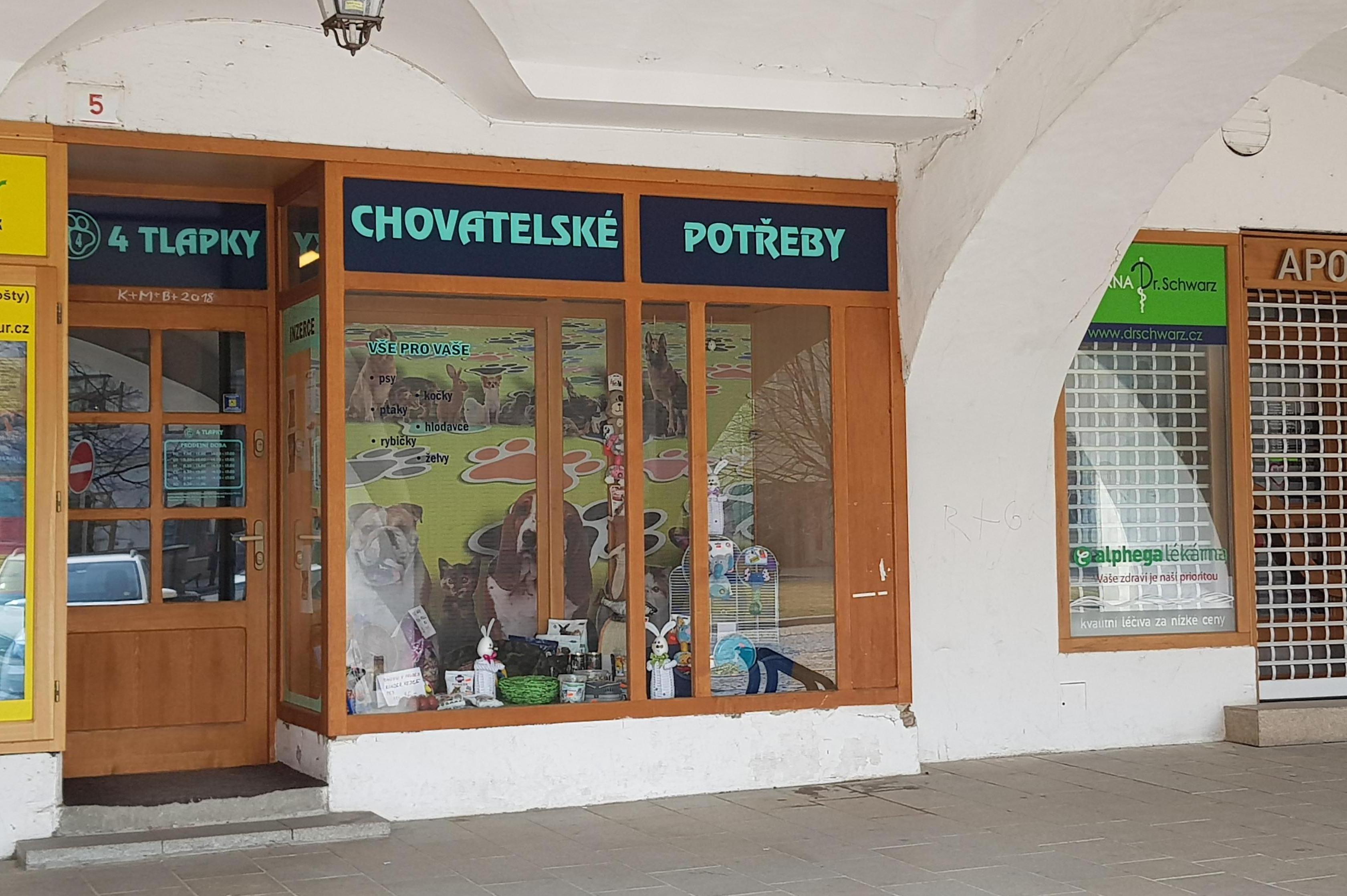 4 tlapky - chovatelské potřeby