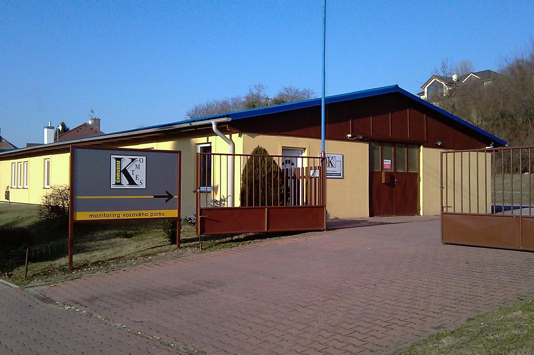 KomTeS Chrudim - monitorování vozidel