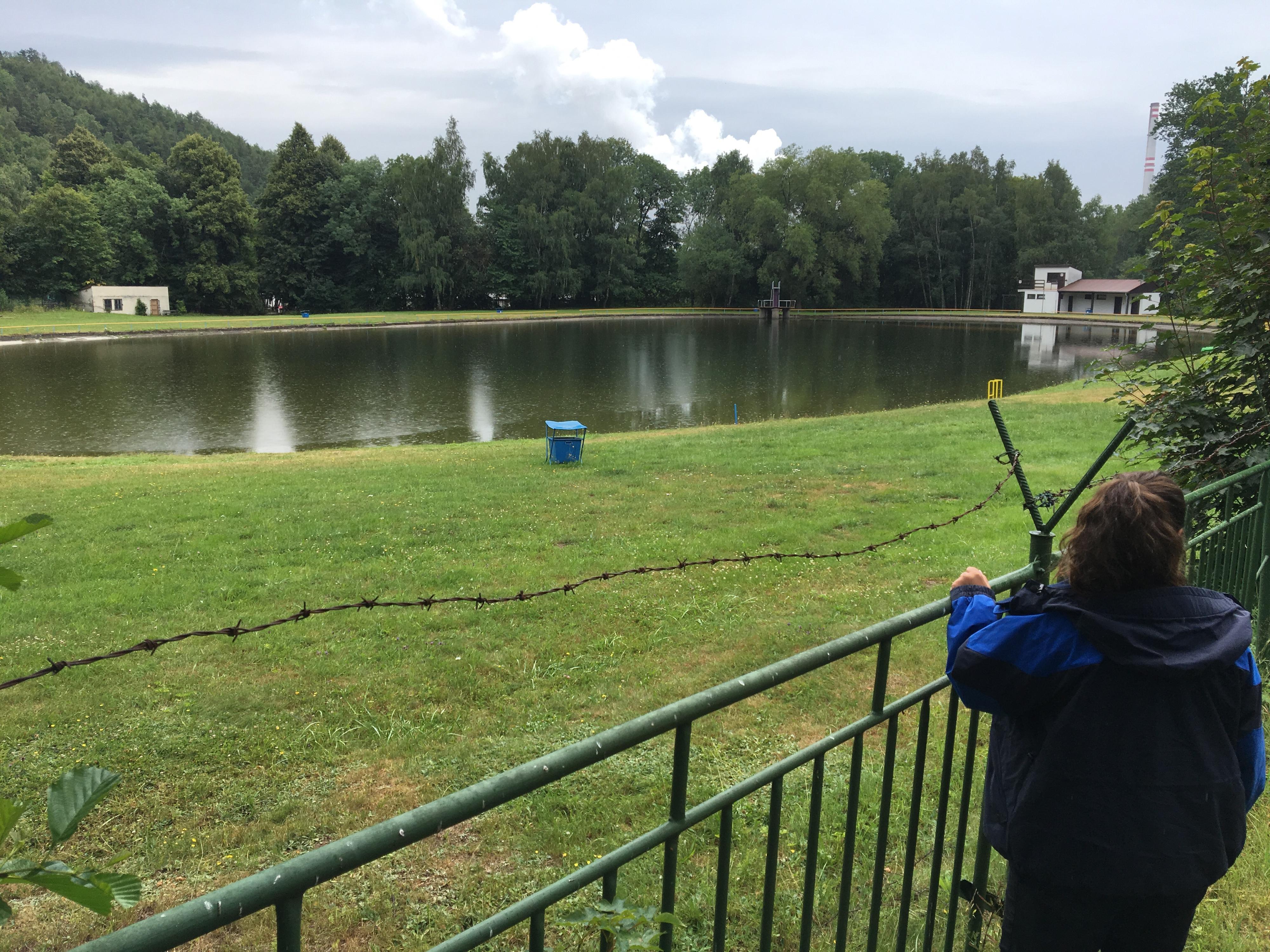 Přírodní koupaliště Prunéřov Kadaň foto 5